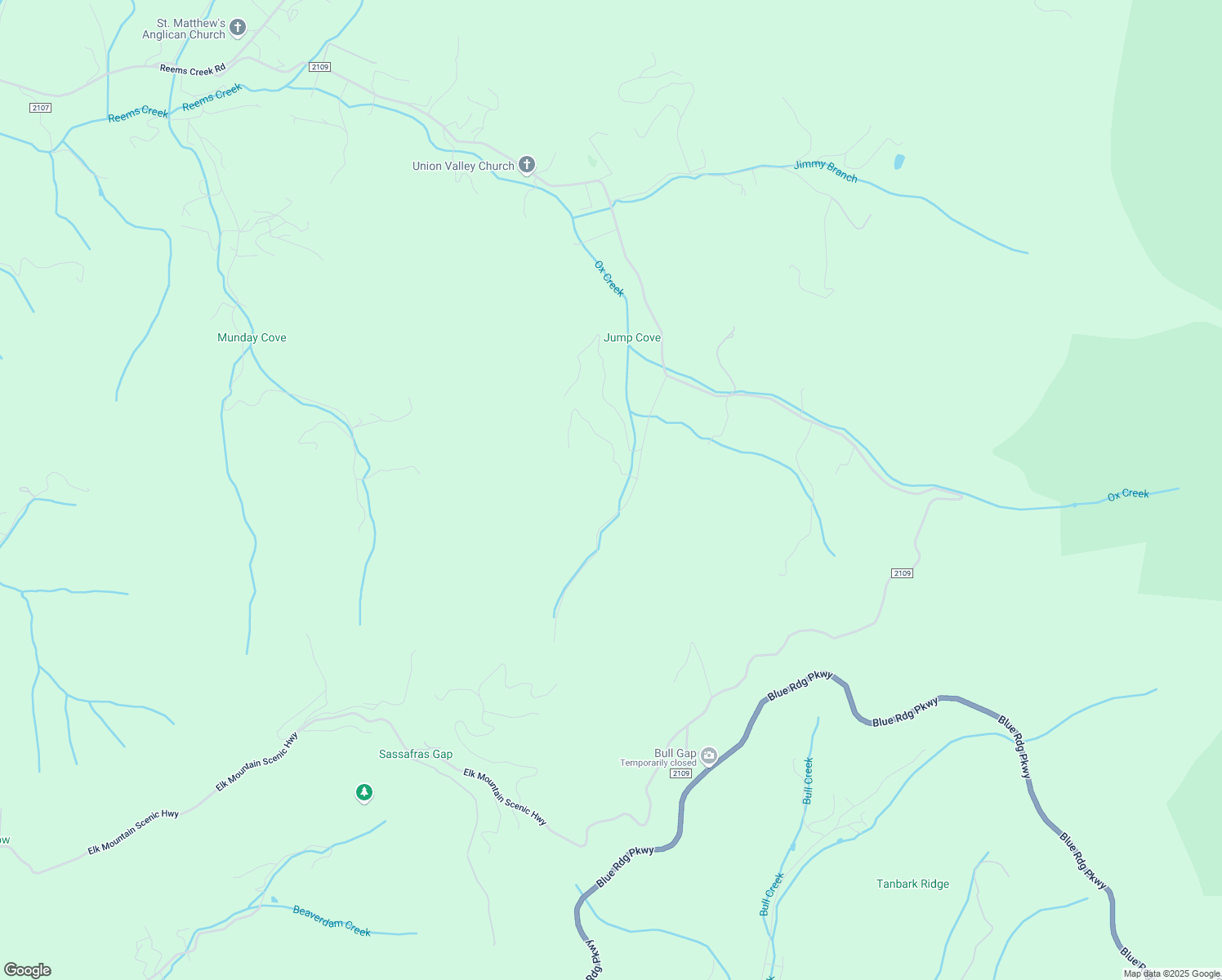 map of restaurants, bars, coffee shops, grocery stores, and more near 47 Jump Cove Rd in Weaverville