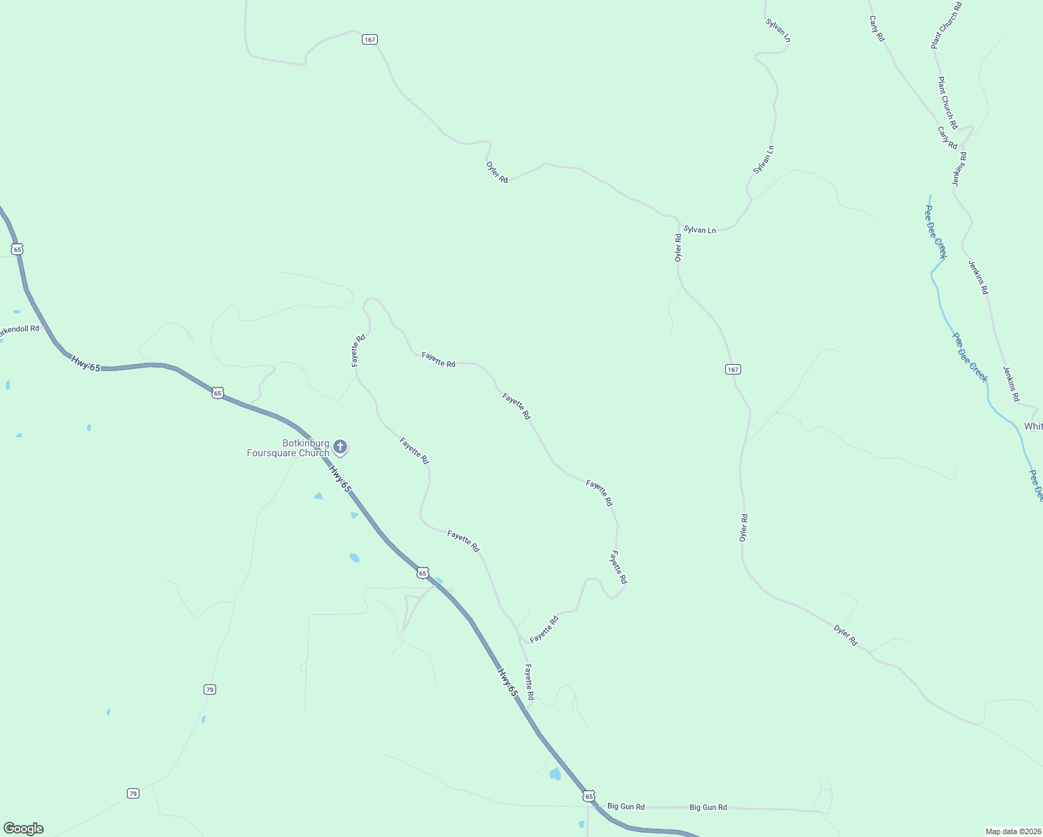 map of restaurants, bars, coffee shops, grocery stores, and more near 2486 Fayette Road in Clinton
