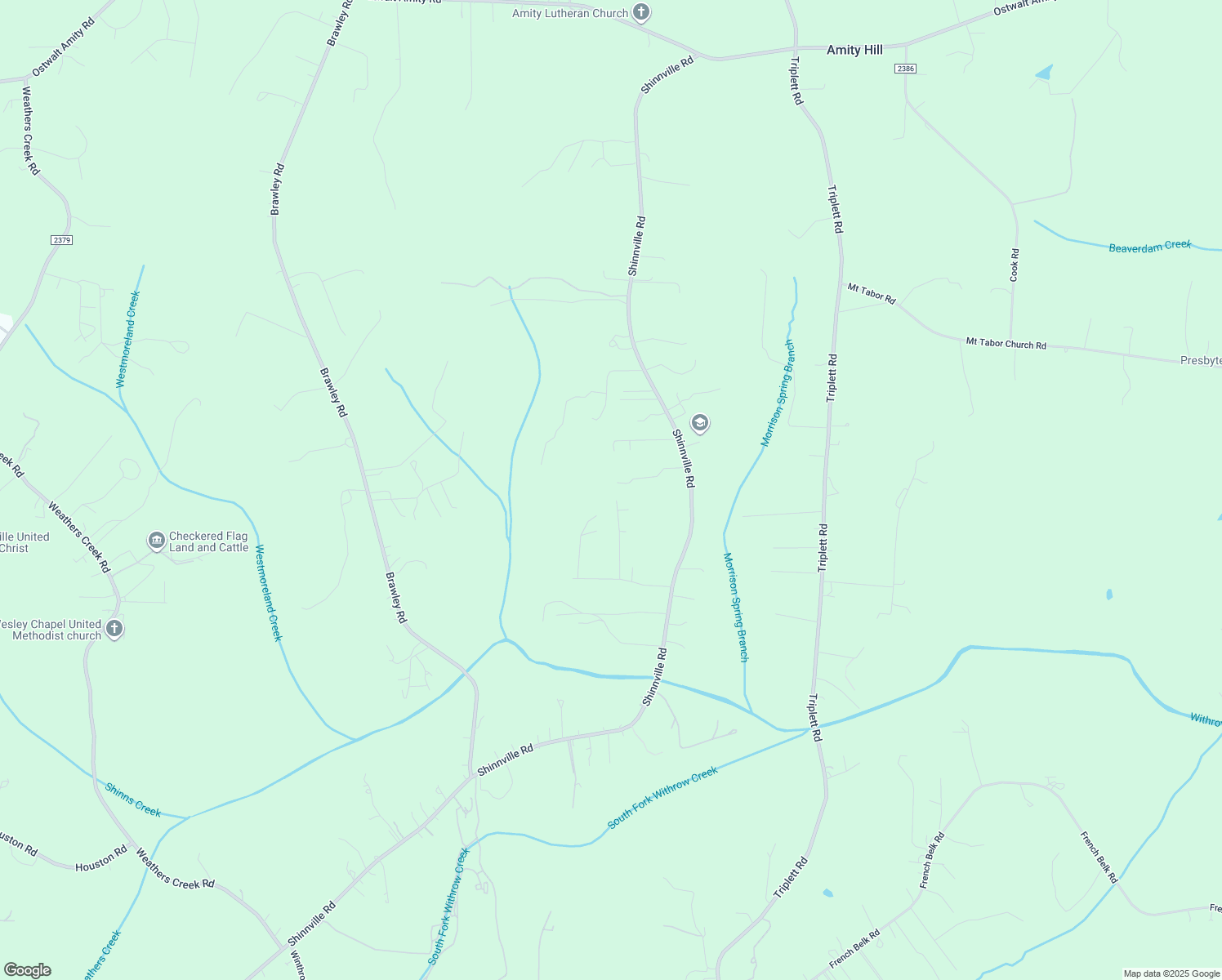 map of restaurants, bars, coffee shops, grocery stores, and more near 159 Electra Drive in Cleveland