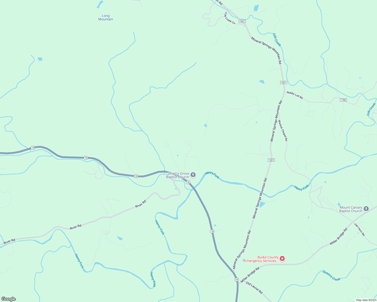 map of restaurants, bars, coffee shops, grocery stores, and more near 4840 Laurel Creek Street in Connelly Springs