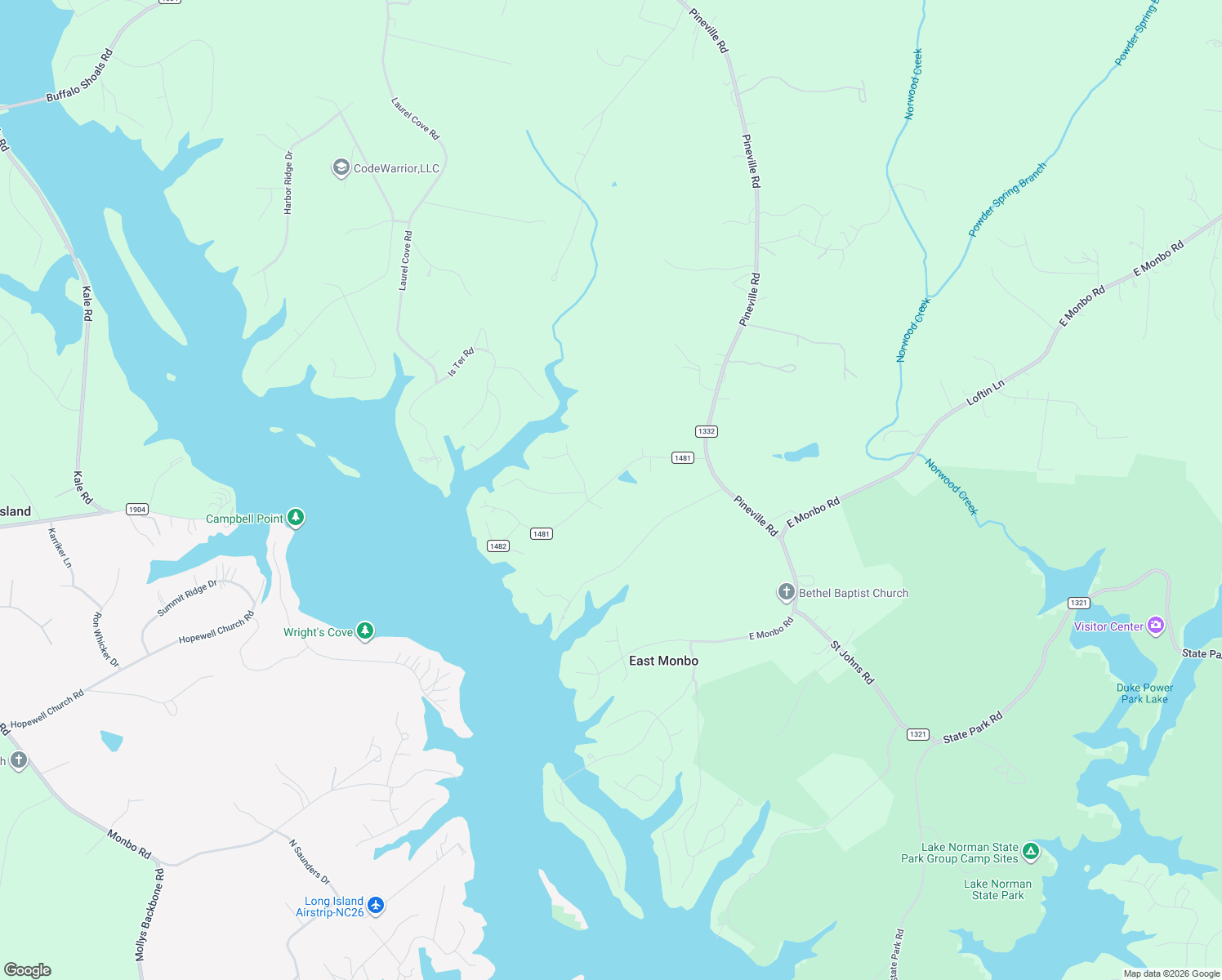 map of restaurants, bars, coffee shops, grocery stores, and more near 181 Spring Shore Road in Statesville