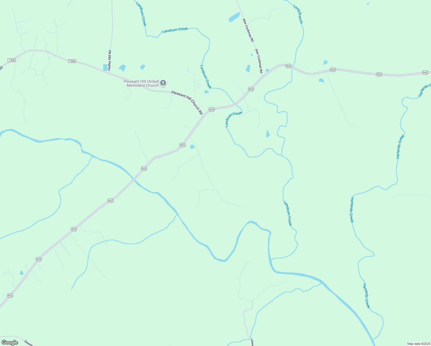 map of restaurants, bars, coffee shops, grocery stores, and more near 371 Fred Tysor Road in Pittsboro