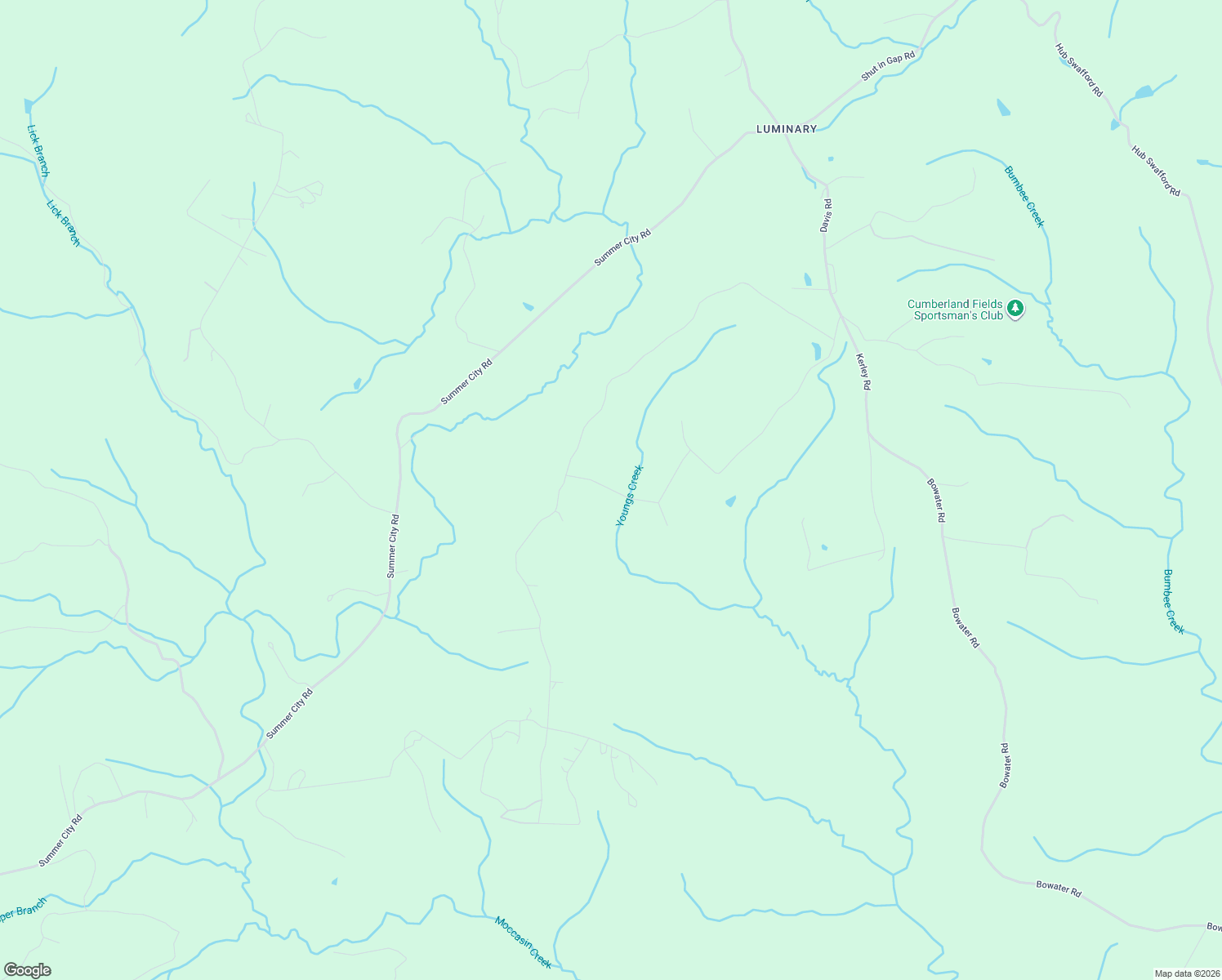 map of restaurants, bars, coffee shops, grocery stores, and more near Cherokee Ridge Road in Bledsoe County