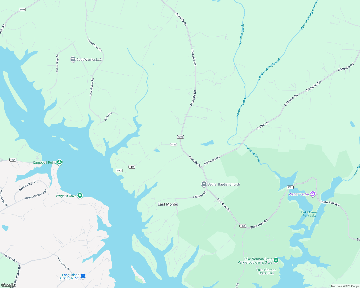 map of restaurants, bars, coffee shops, grocery stores, and more near 106 Spring Shore Road in Statesville