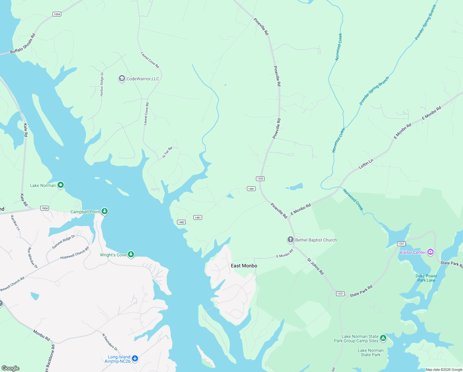 map of restaurants, bars, coffee shops, grocery stores, and more near 152 Spring Shore Road in Statesville