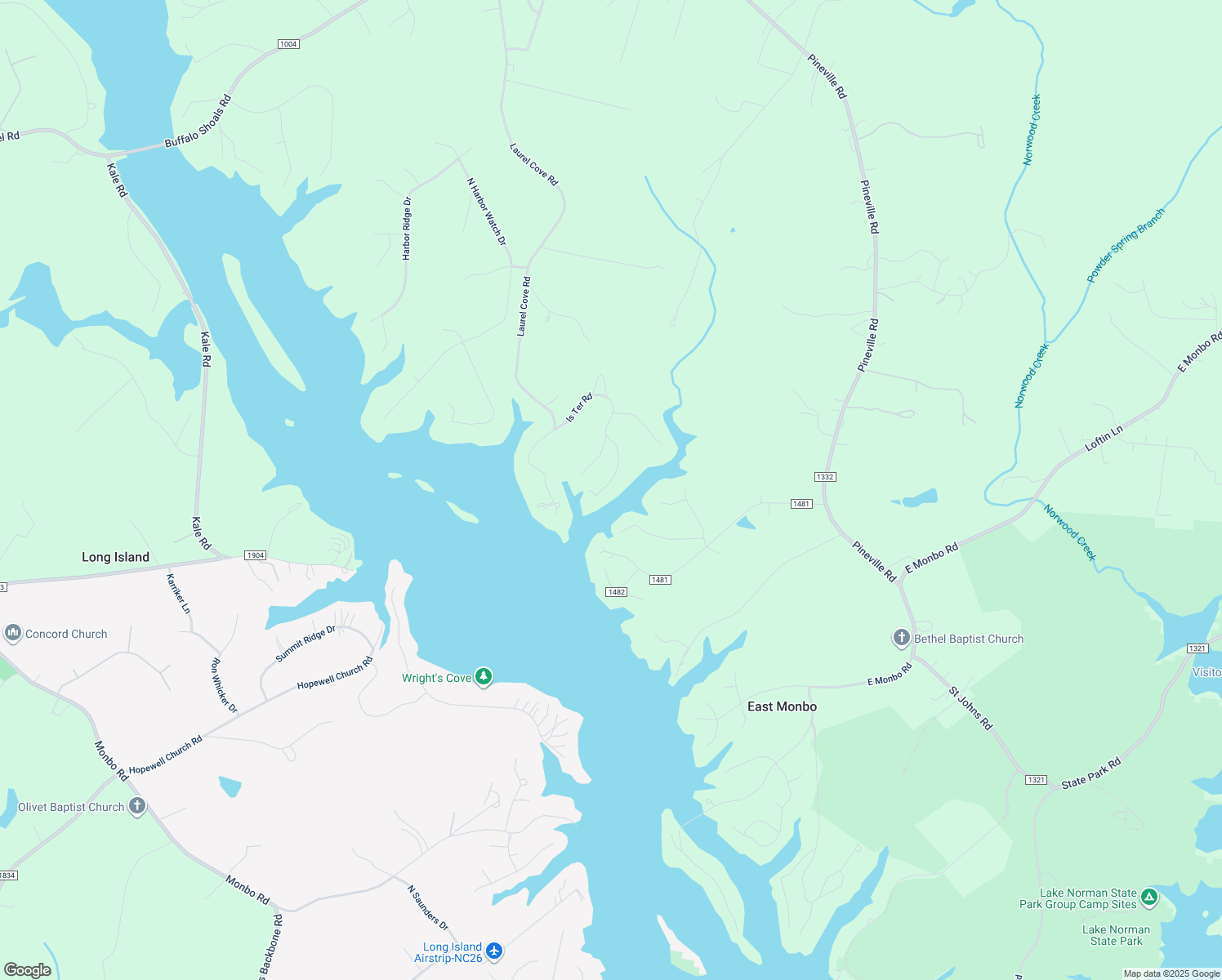 map of restaurants, bars, coffee shops, grocery stores, and more near 143 River Ridge Lane in Statesville