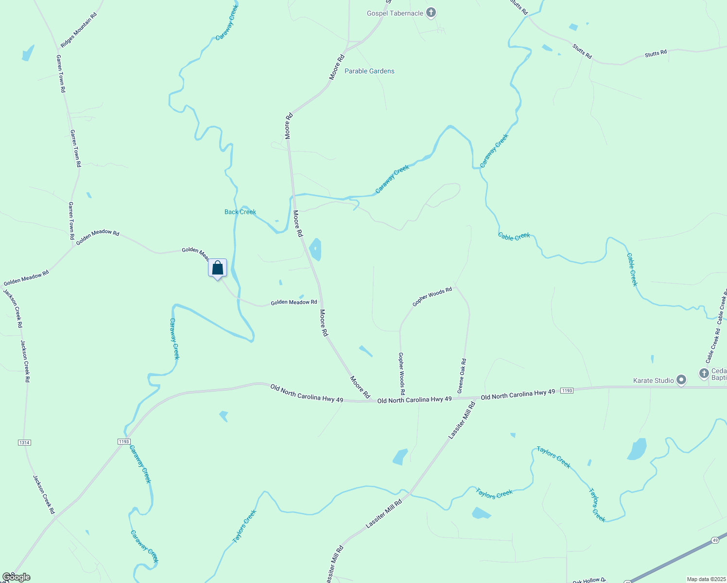 map of restaurants, bars, coffee shops, grocery stores, and more near 1446 Min Lee Drive in Asheboro