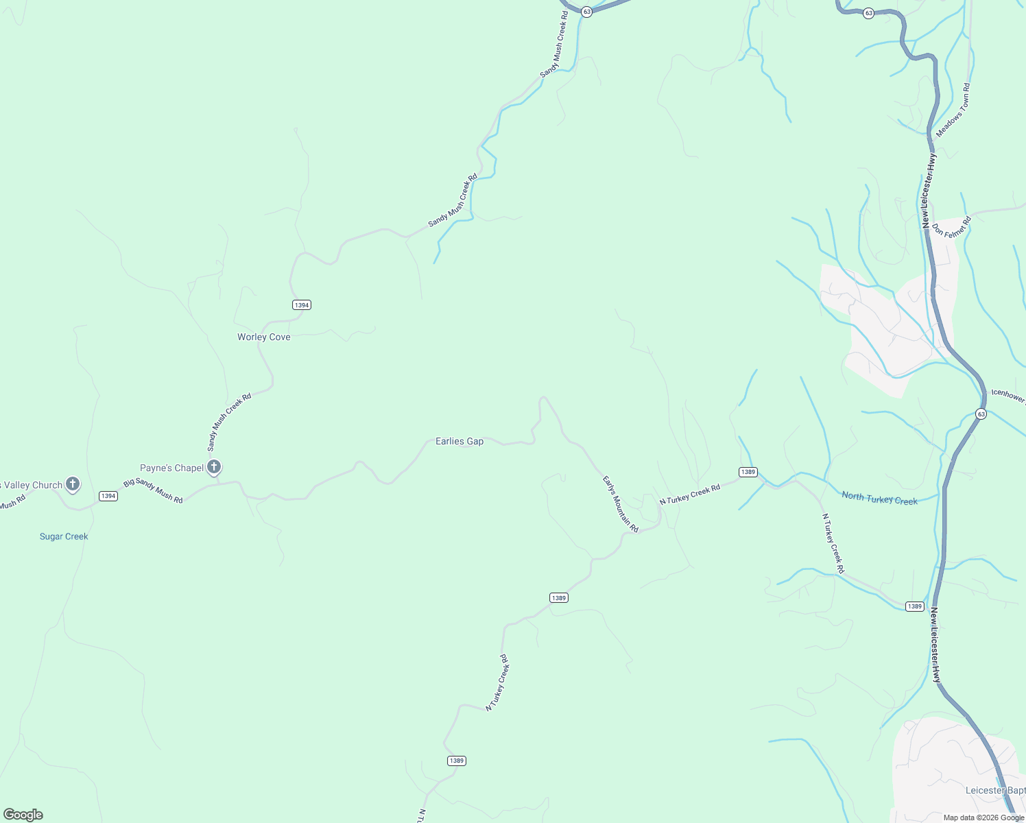 map of restaurants, bars, coffee shops, grocery stores, and more near 179 Earlys Mountain Road in Leicester