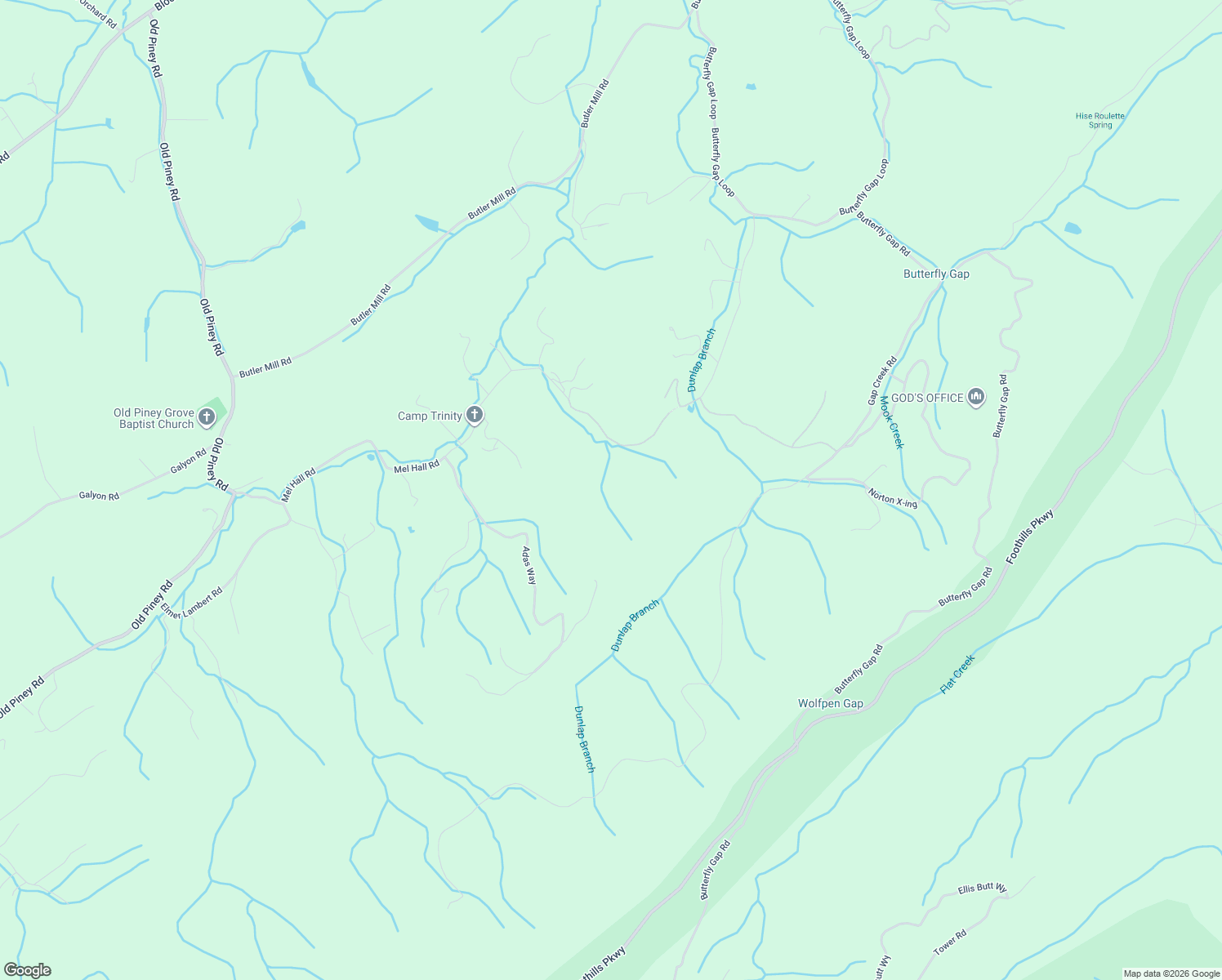 map of restaurants, bars, coffee shops, grocery stores, and more near 465 Mel Hall Road in Maryville