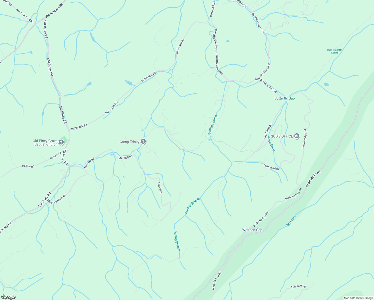 map of restaurants, bars, coffee shops, grocery stores, and more near 453 Mel Hall Road in Maryville