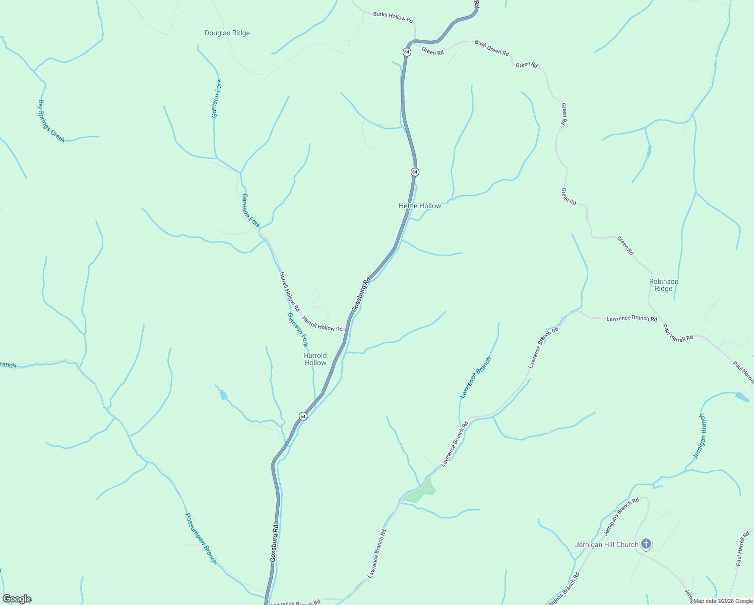 map of restaurants, bars, coffee shops, grocery stores, and more near 4556 Gossburg Road in Beechgrove