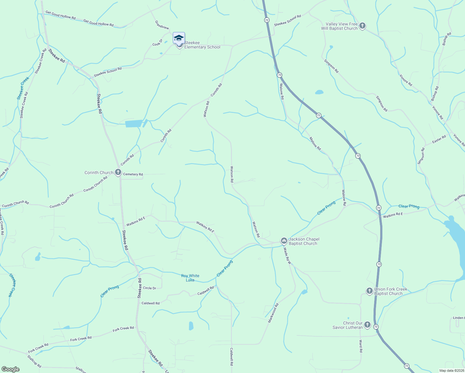 map of restaurants, bars, coffee shops, grocery stores, and more near 3309 Watson Road in Loudon