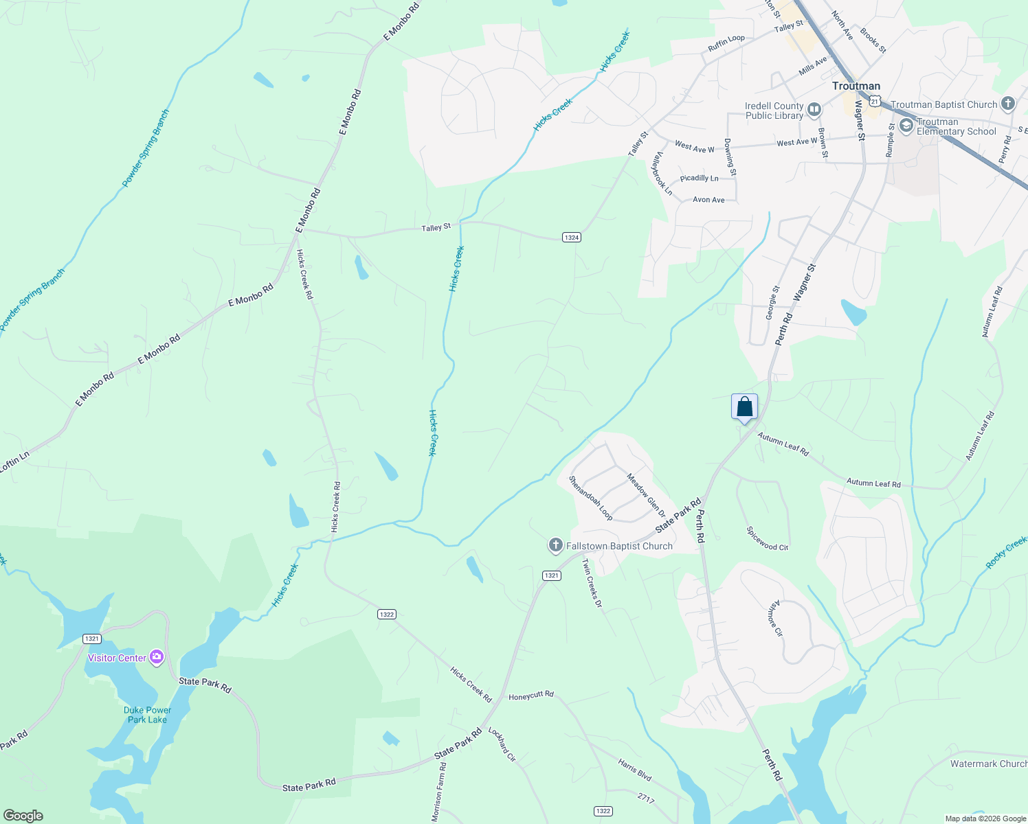 map of restaurants, bars, coffee shops, grocery stores, and more near 280 Lytton Farm Road in Troutman