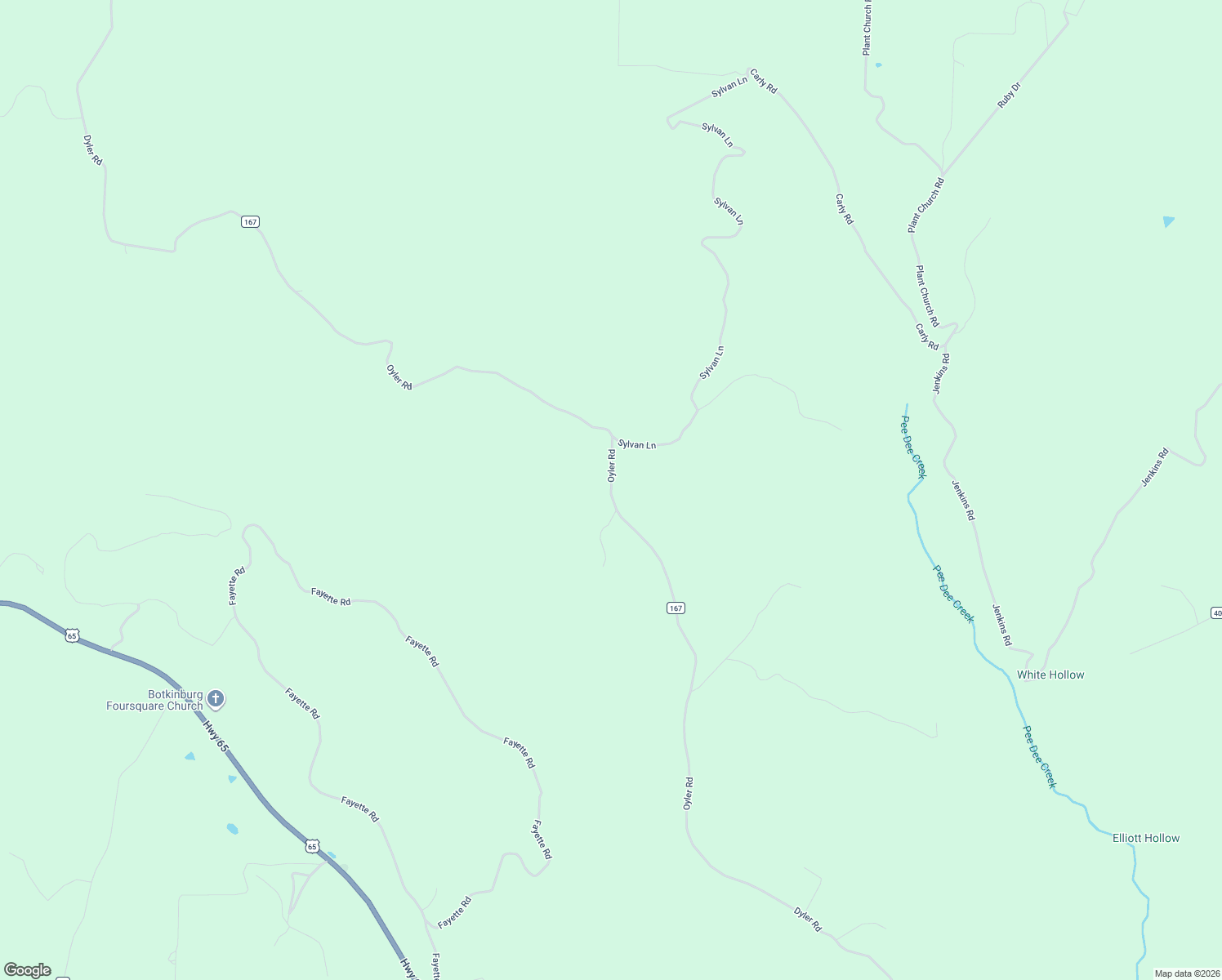 map of restaurants, bars, coffee shops, grocery stores, and more near 3131 Oyler Road in Clinton