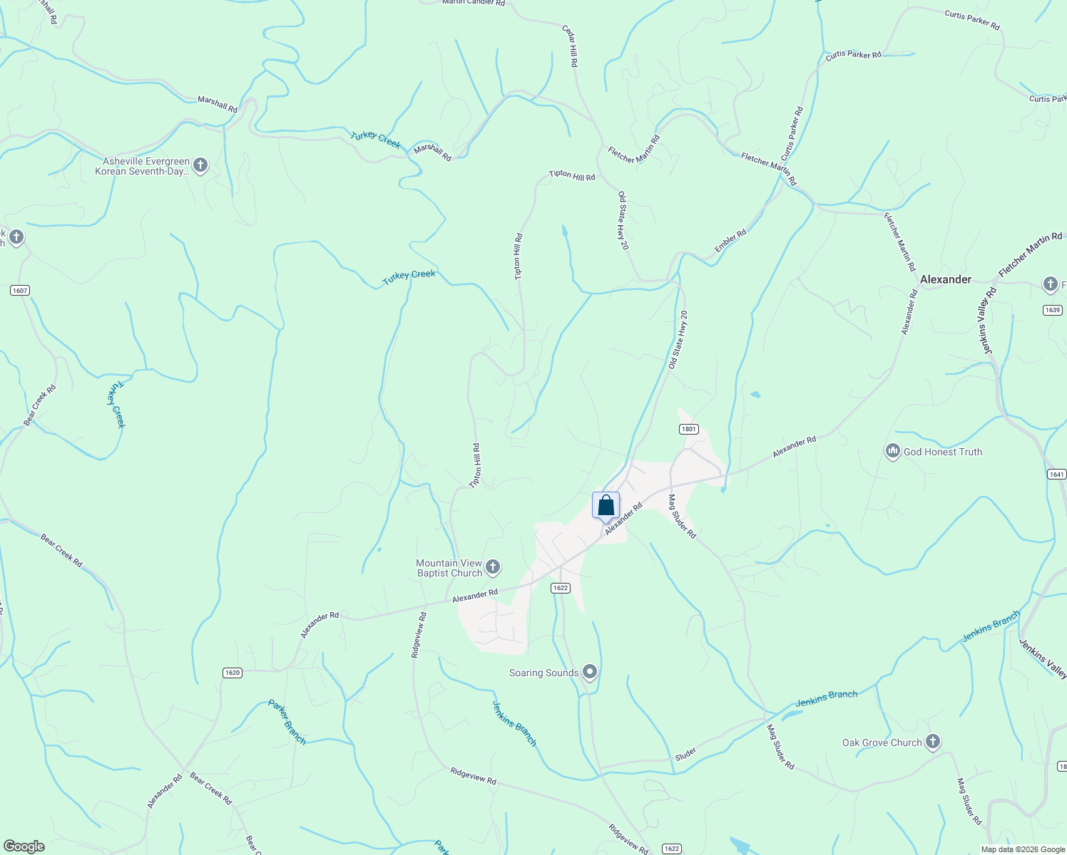 map of restaurants, bars, coffee shops, grocery stores, and more near 256 Breton Ridge Drive in Leicester