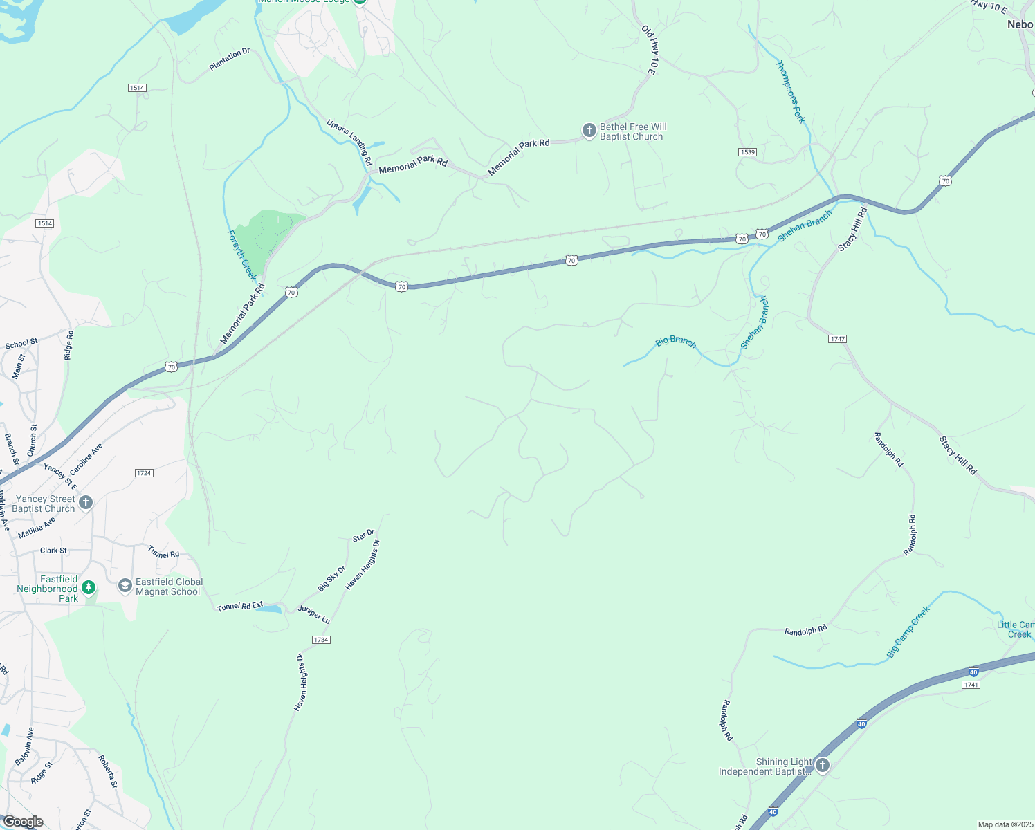 map of restaurants, bars, coffee shops, grocery stores, and more near 301 Overland Trail in Marion