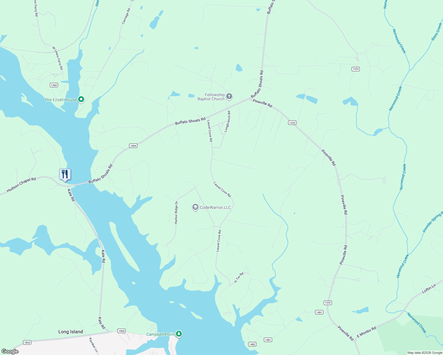 map of restaurants, bars, coffee shops, grocery stores, and more near 237 Laurel Cove Road in Statesville
