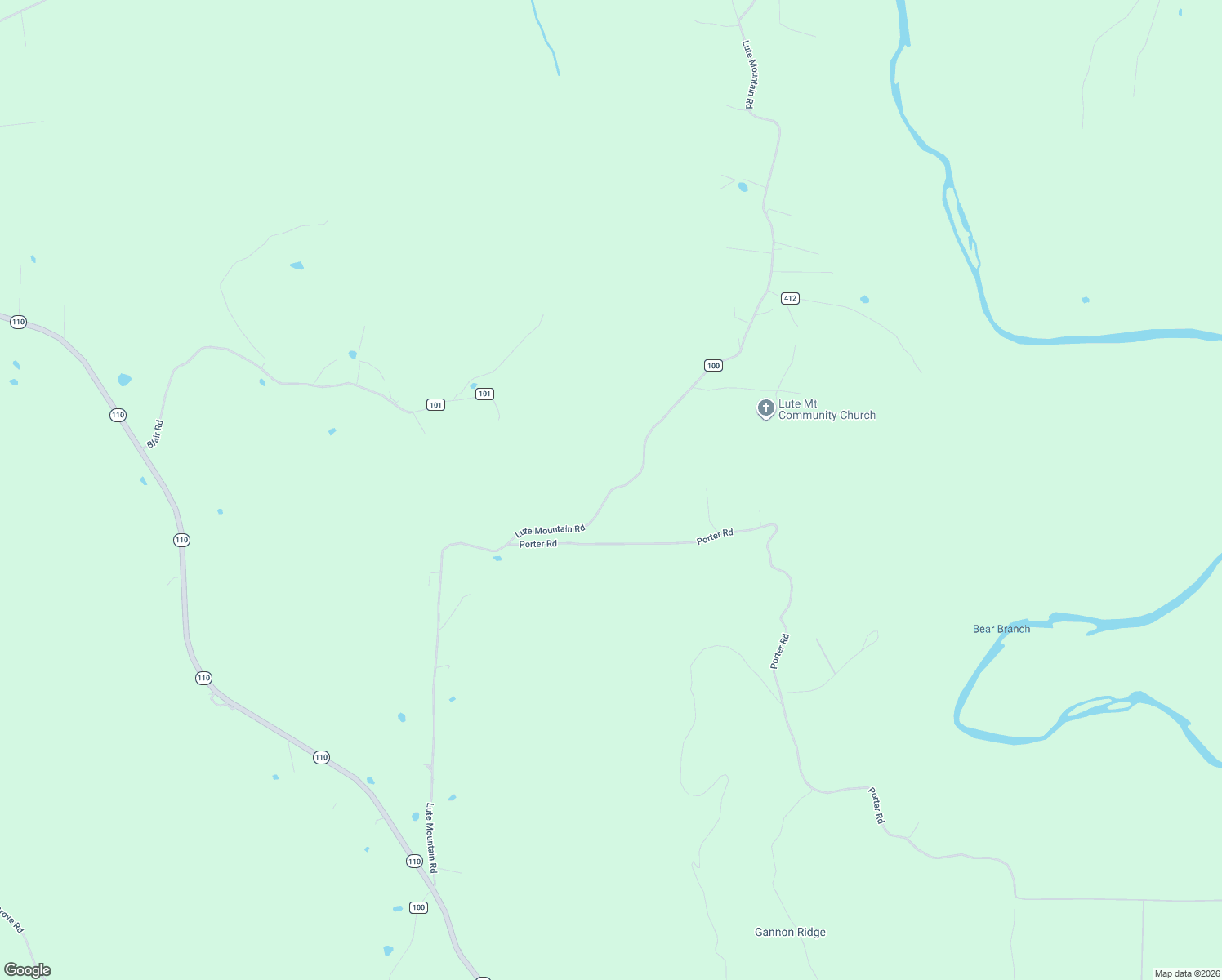 map of restaurants, bars, coffee shops, grocery stores, and more near County Road 100 in Shirley