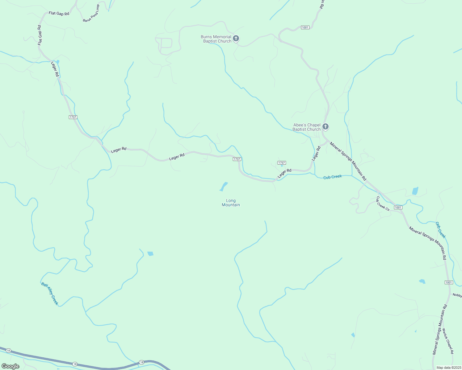 map of restaurants, bars, coffee shops, grocery stores, and more near 4600 Leger Road in Valdese