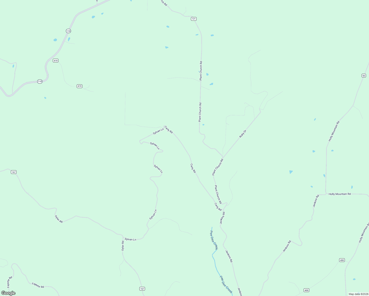 map of restaurants, bars, coffee shops, grocery stores, and more near in Dennard