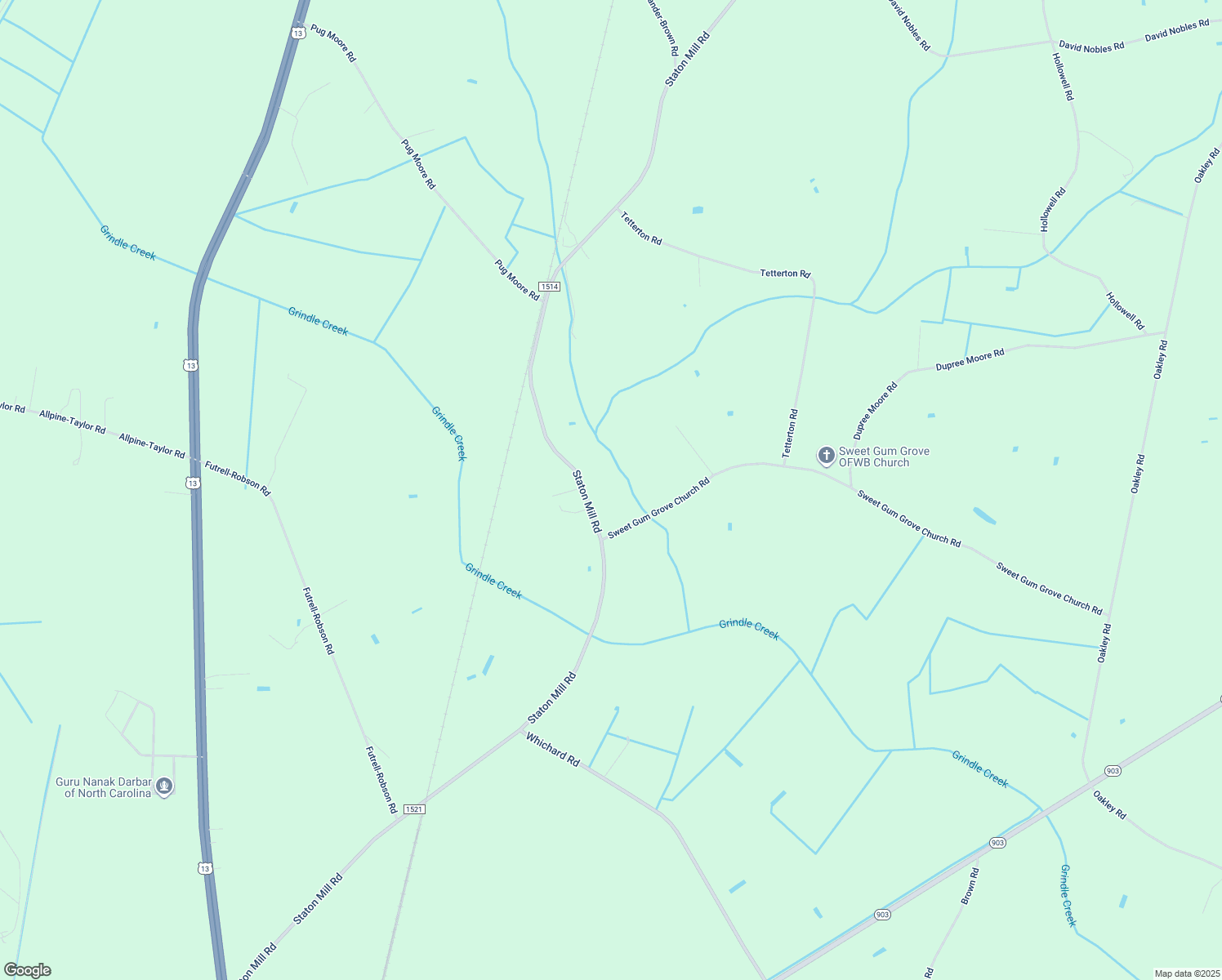 map of restaurants, bars, coffee shops, grocery stores, and more near 2272 Staton Mill Road in Bethel