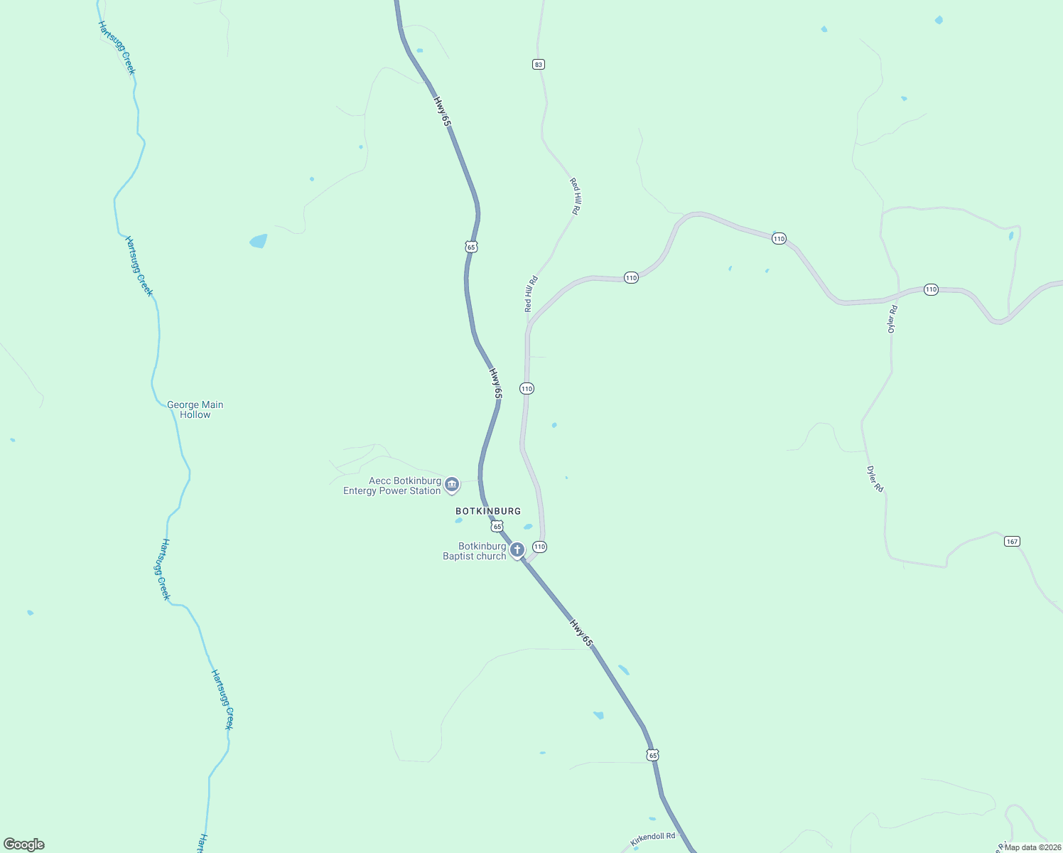 map of restaurants, bars, coffee shops, grocery stores, and more near 612 Arkansas 110 in Clinton