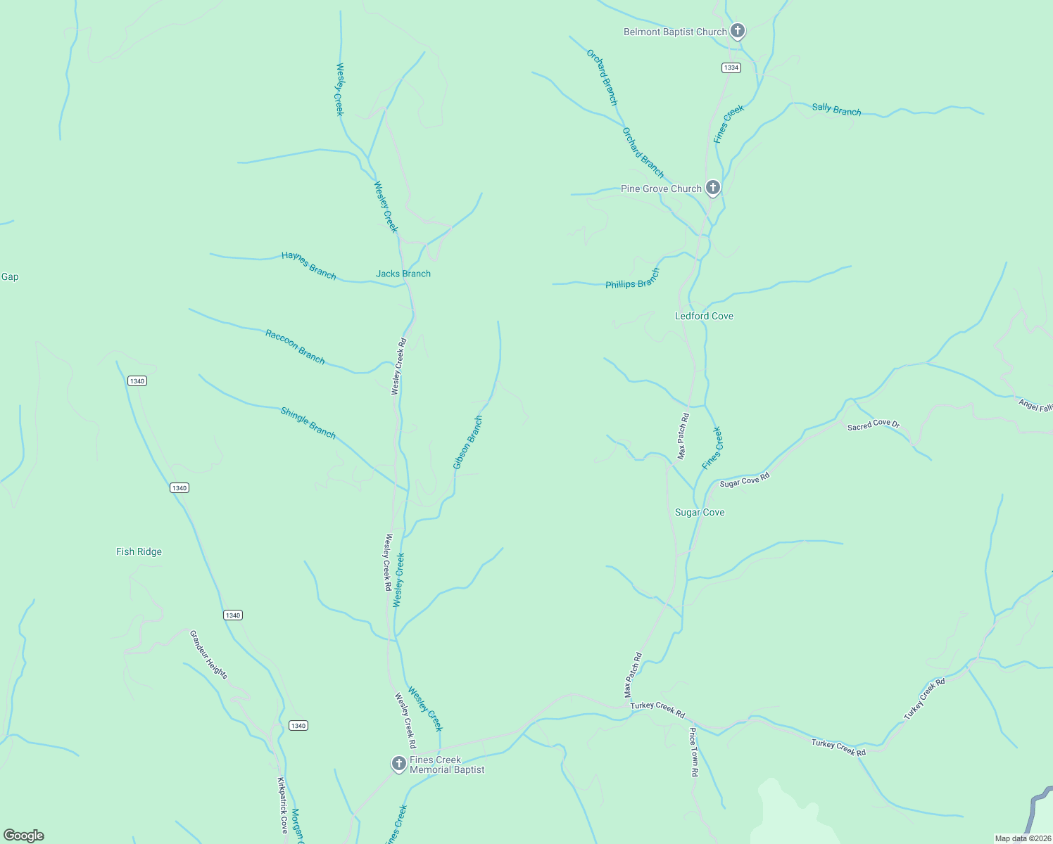 map of restaurants, bars, coffee shops, grocery stores, and more near 887 Gibson Branch Road in Clyde