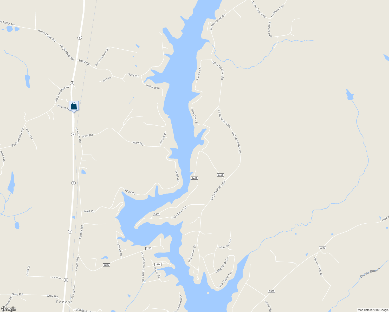 map of restaurants, bars, coffee shops, grocery stores, and more near 534 Lake Drive 9 in Lexington