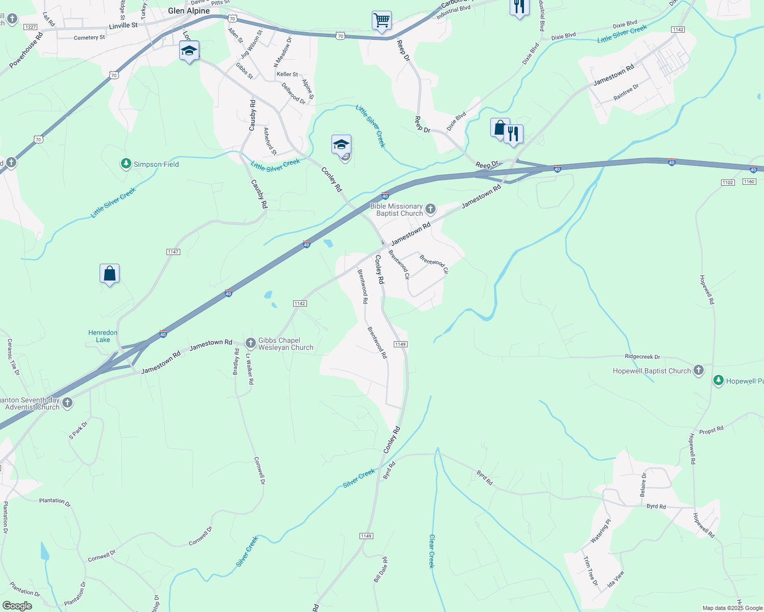 Conley Road, NC Walk Score
