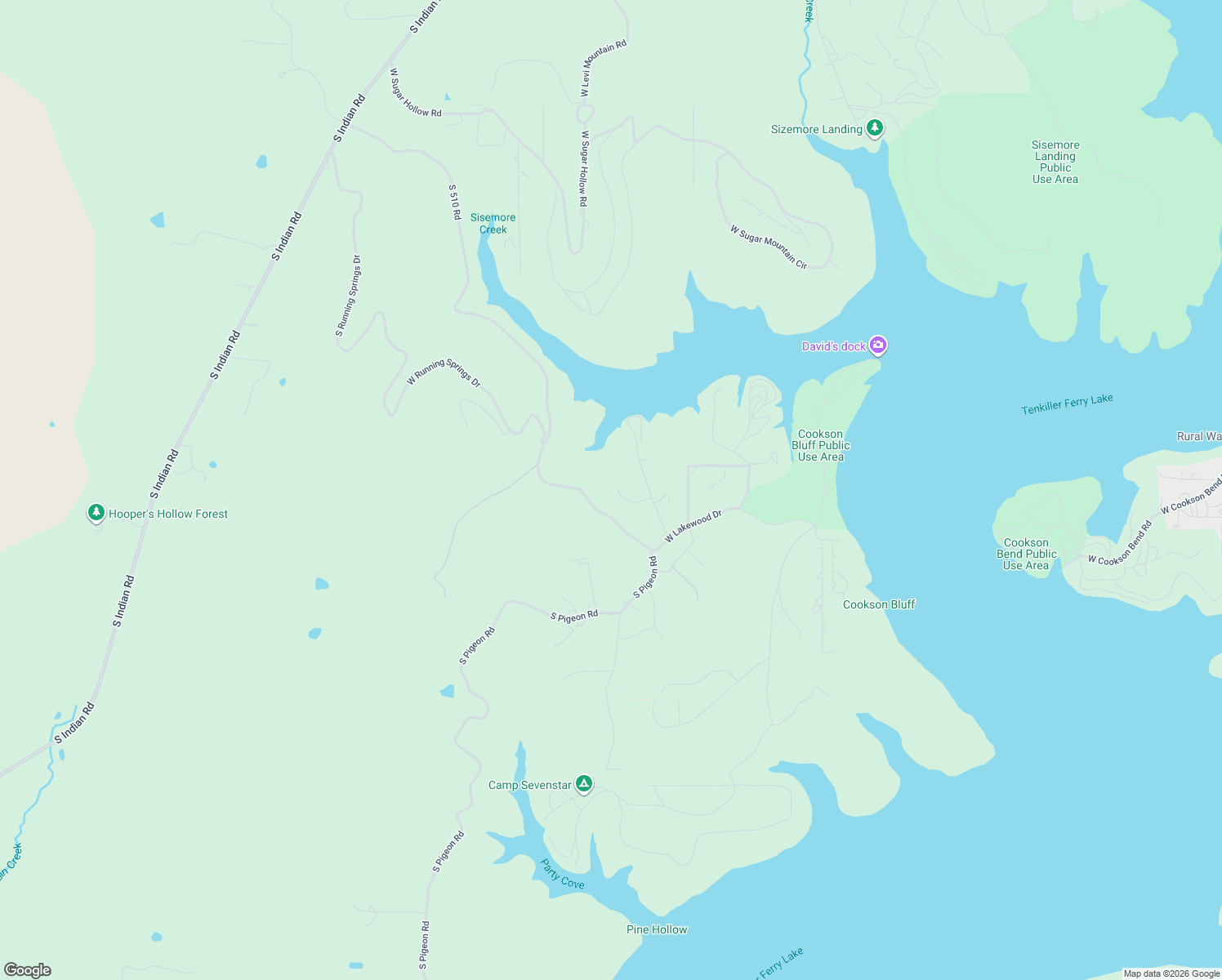 map of restaurants, bars, coffee shops, grocery stores, and more near 18205 West 904 Road in Park Hill