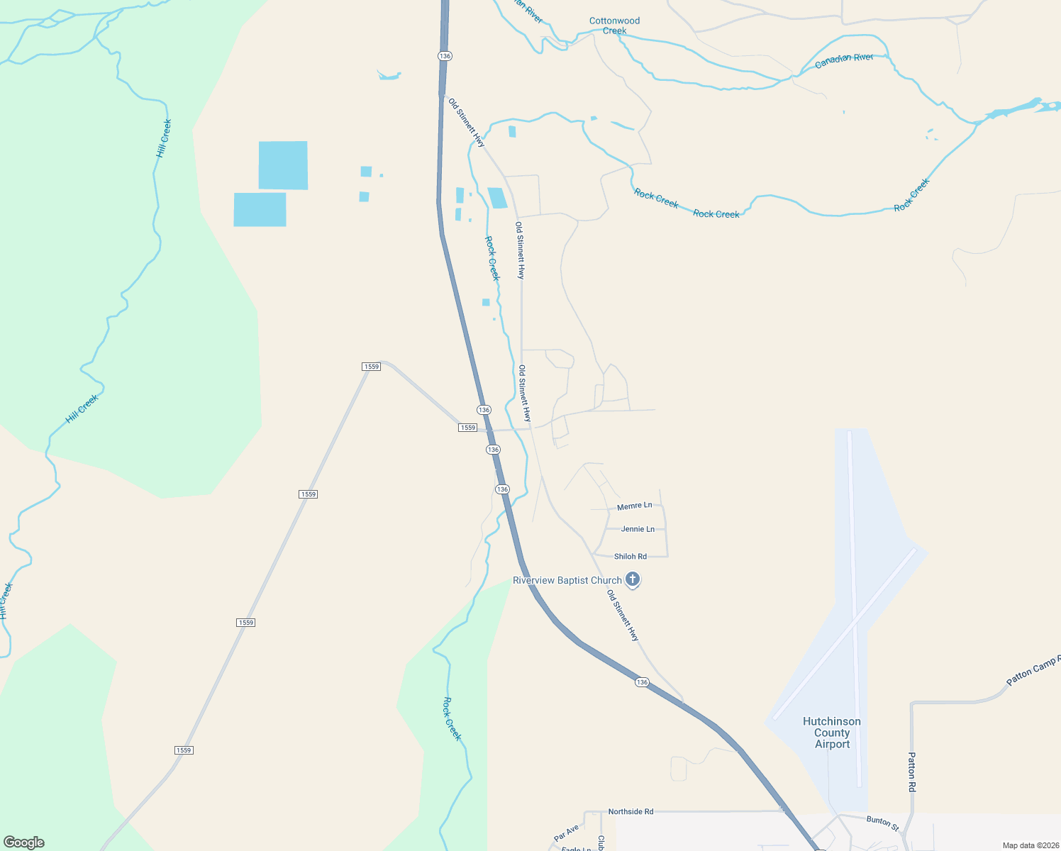 map of restaurants, bars, coffee shops, grocery stores, and more near 201 Chickasaw Street in Borger