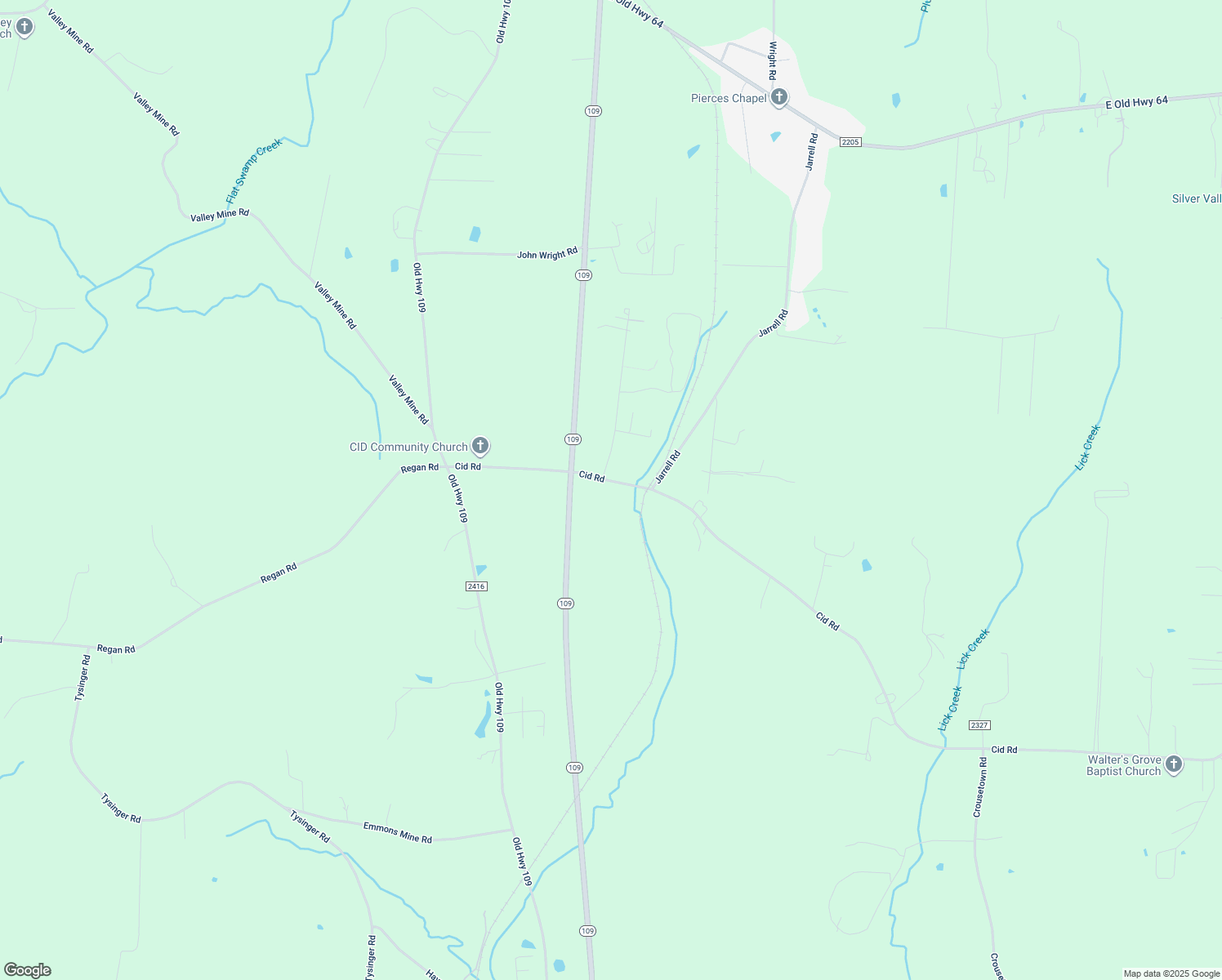 map of restaurants, bars, coffee shops, grocery stores, and more near 584 Cid Road in Lexington