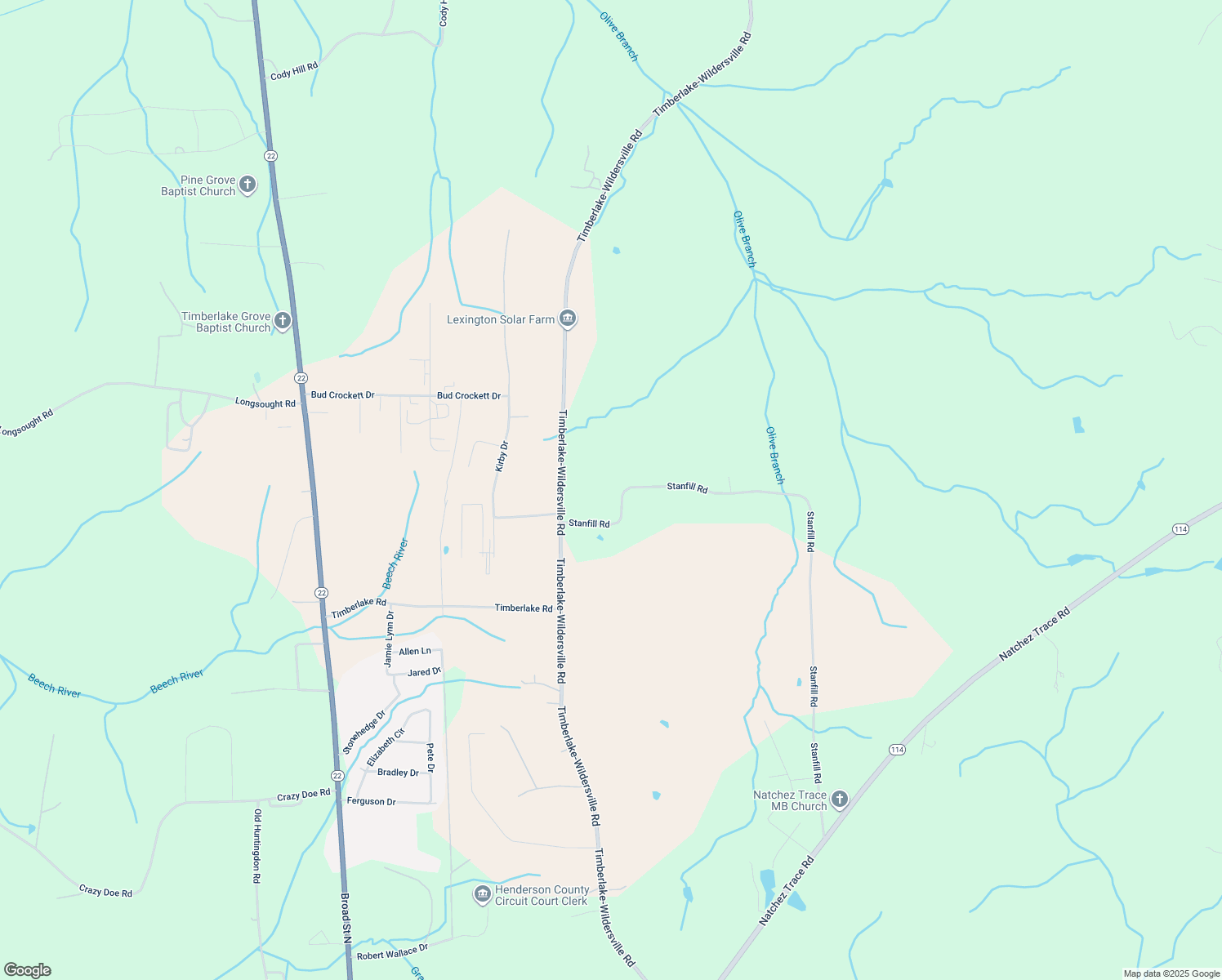map of restaurants, bars, coffee shops, grocery stores, and more near 1600 Stanfill Road in Lexington