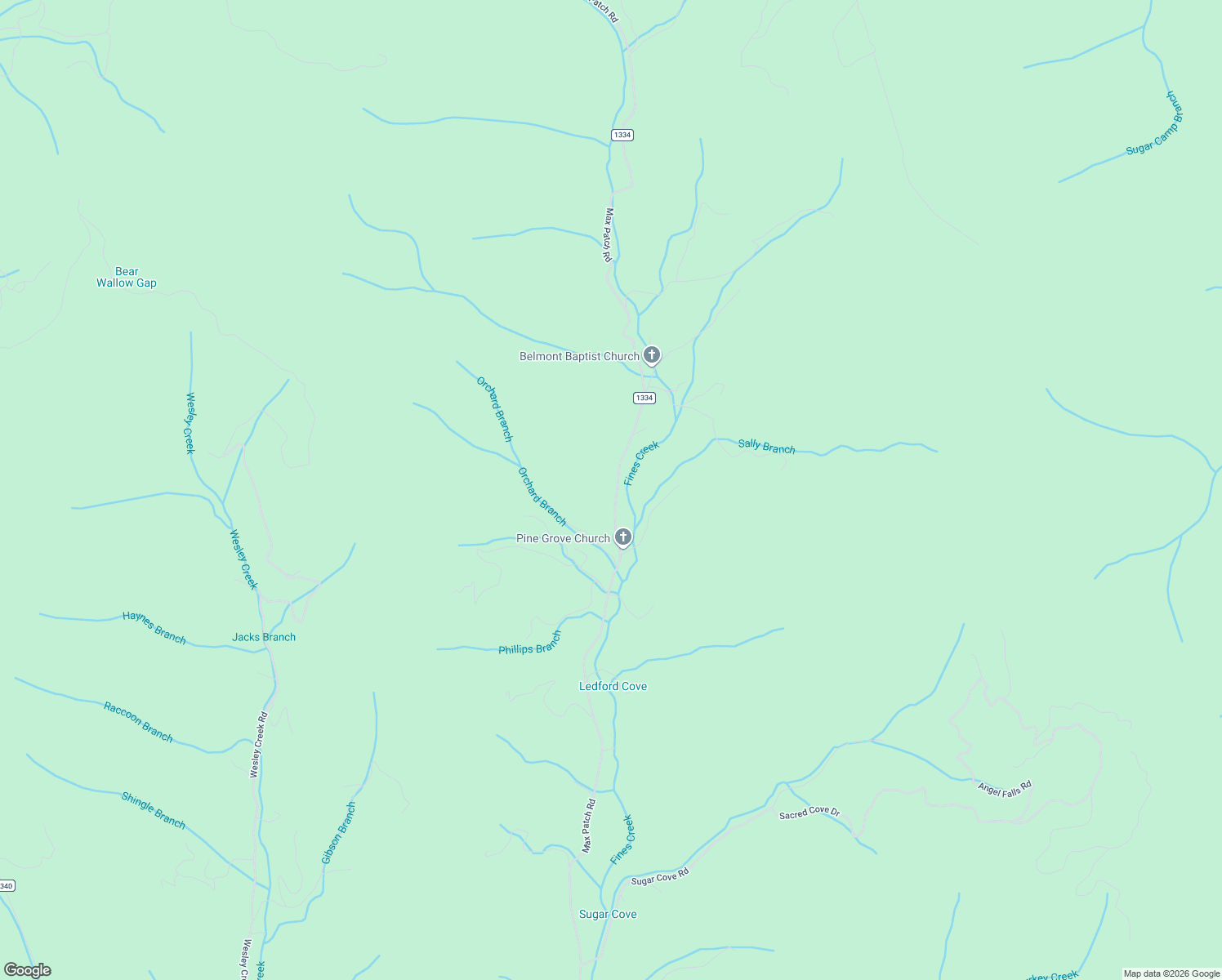 map of restaurants, bars, coffee shops, grocery stores, and more near 4033 Max Patch Road in Clyde