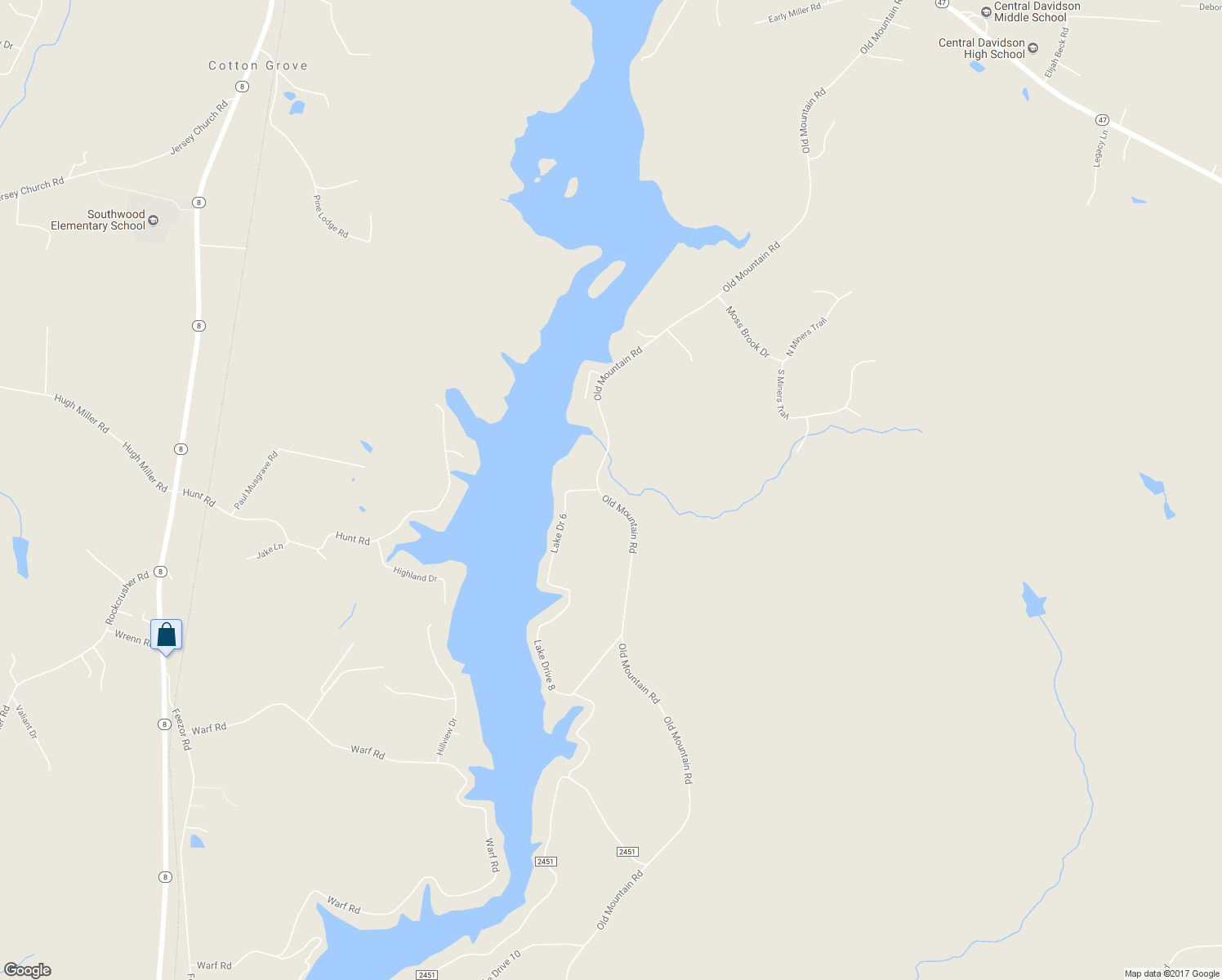 map of restaurants, bars, coffee shops, grocery stores, and more near 2017 Old Mountain Road in Lexington