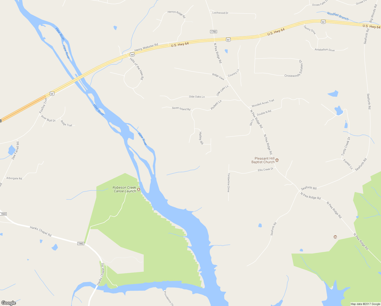 map of restaurants, bars, coffee shops, grocery stores, and more near 895 Pickett Lane in Pittsboro