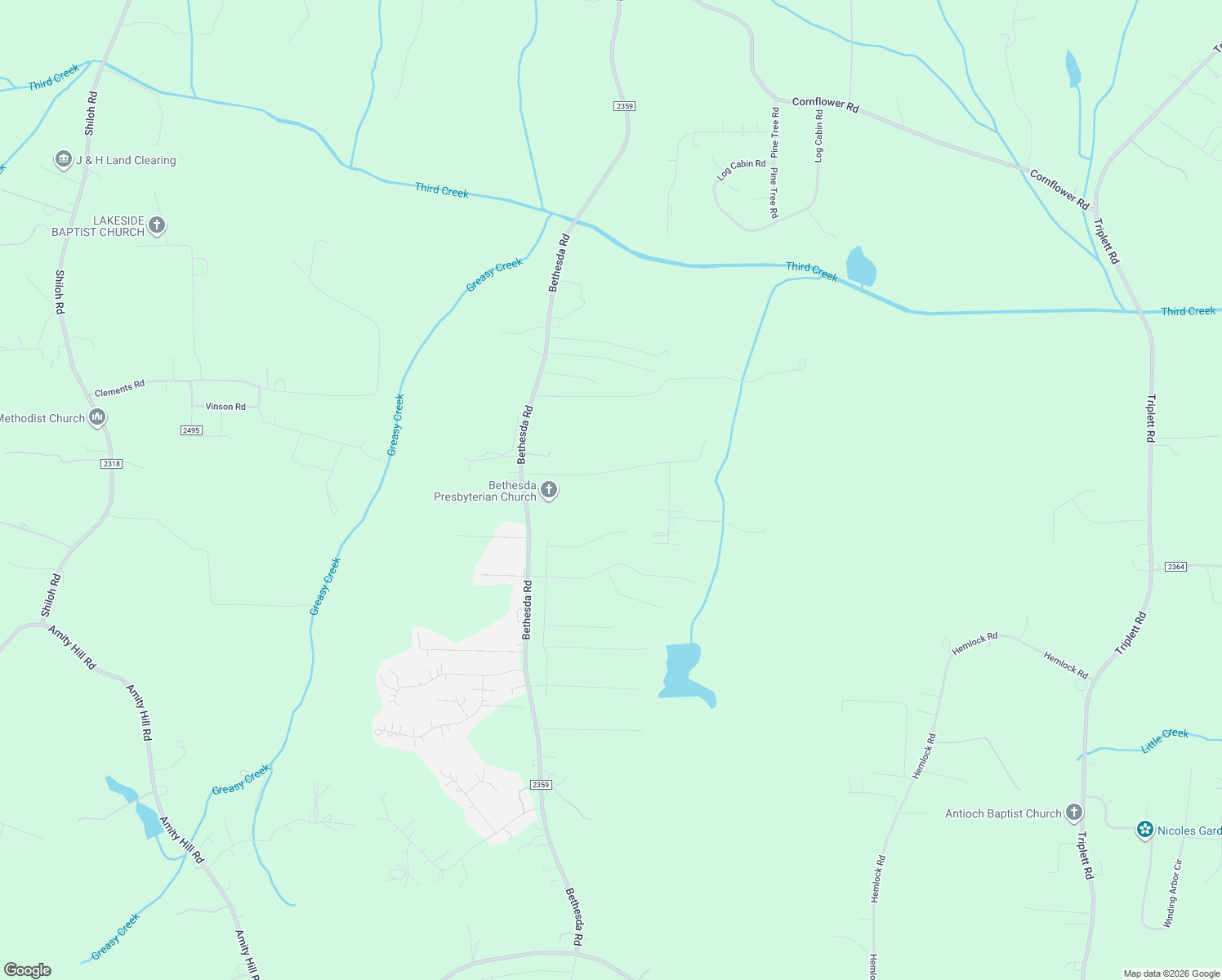 map of restaurants, bars, coffee shops, grocery stores, and more near 162 Hickory Nut Drive in Statesville