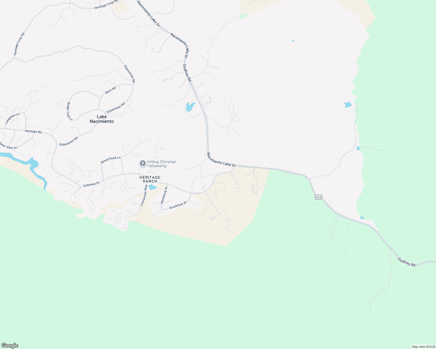 map of restaurants, bars, coffee shops, grocery stores, and more near 2347 Lakeview Drive in Paso Robles