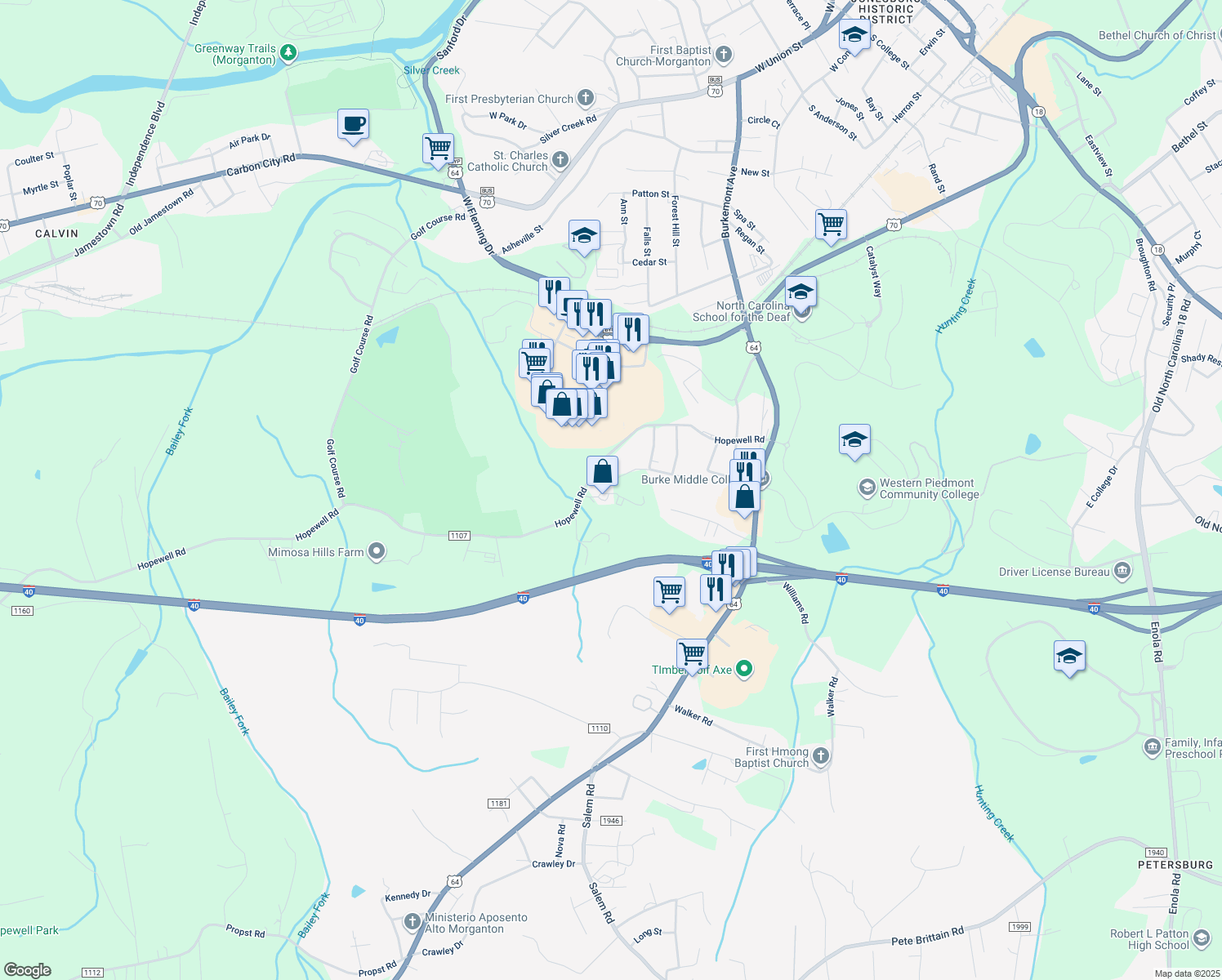 525 Hopewell Road, NC Walk Score