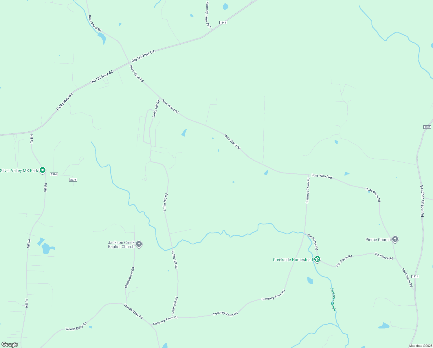 map of restaurants, bars, coffee shops, grocery stores, and more near 1602 Ross Wood Road in Trinity