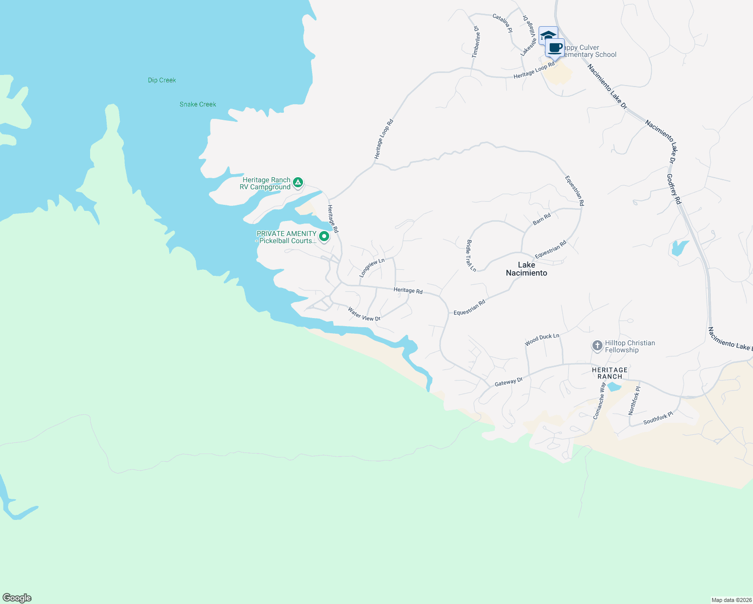 map of restaurants, bars, coffee shops, grocery stores, and more near 4556 Windward Way in Paso Robles