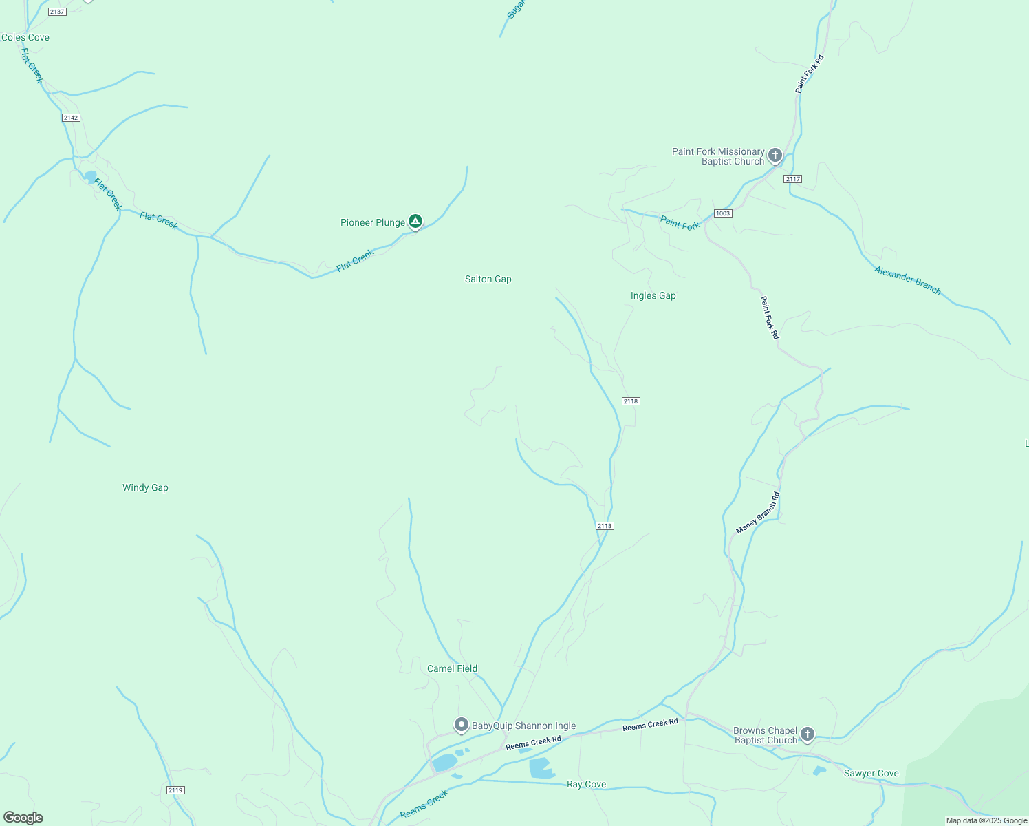 map of restaurants, bars, coffee shops, grocery stores, and more near 139 Southern Cross Road in Weaverville