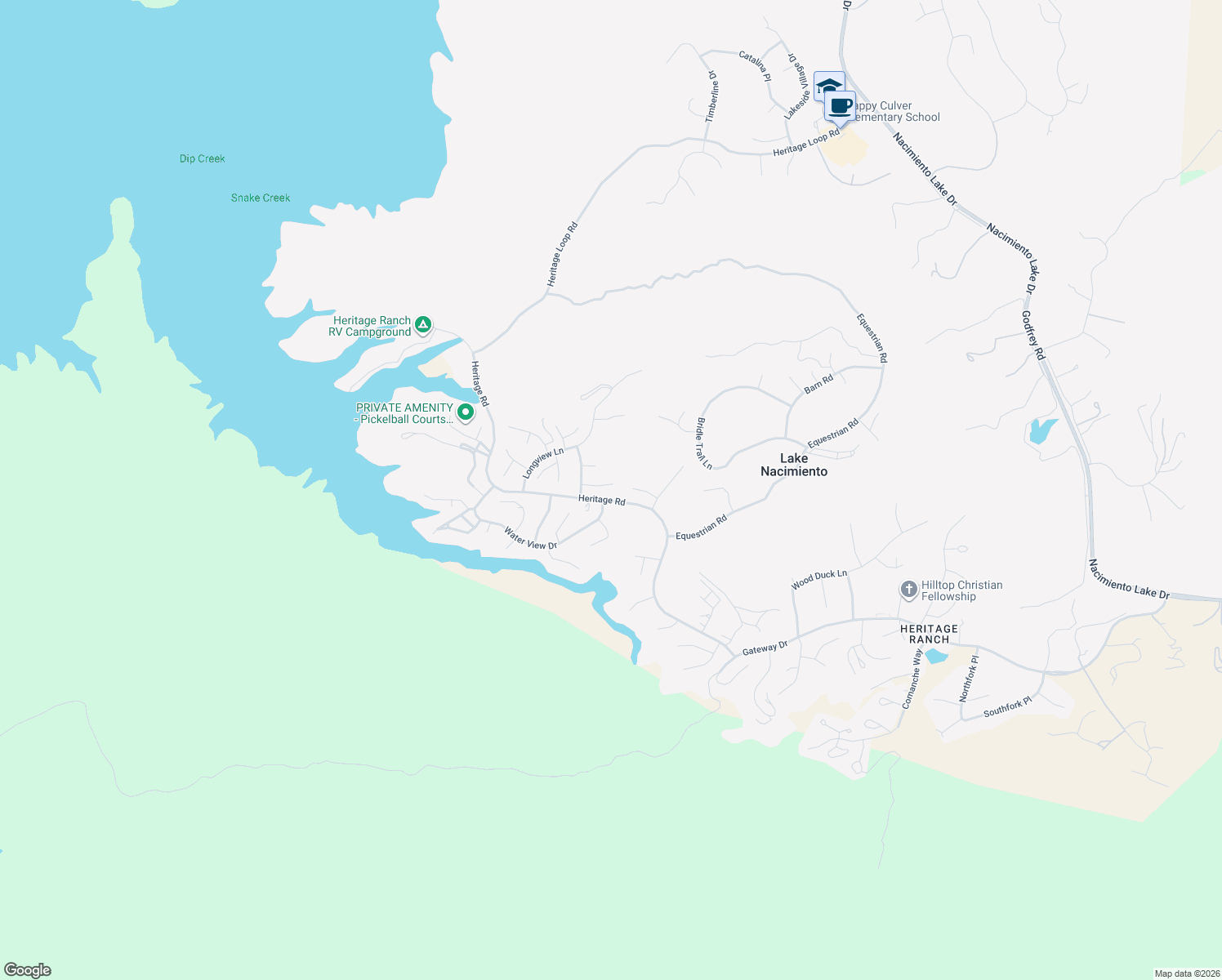 map of restaurants, bars, coffee shops, grocery stores, and more near 2930 Gold Rush Lane in Paso Robles
