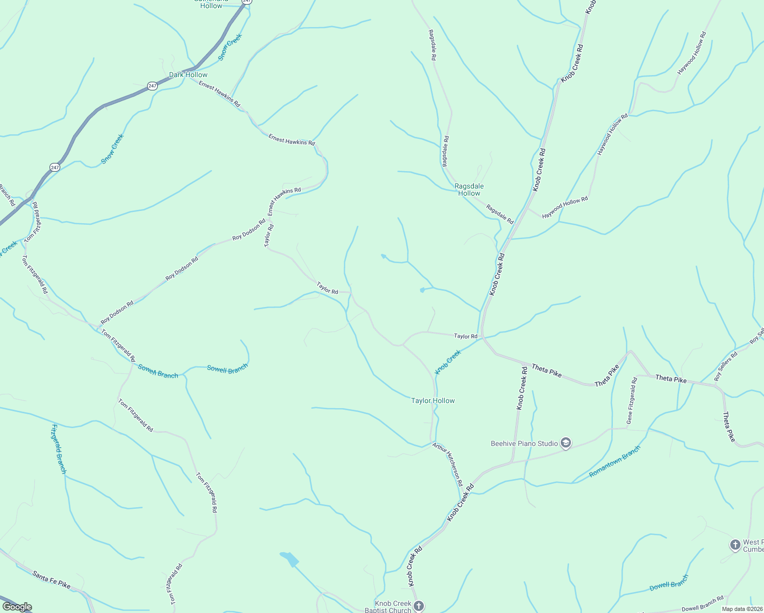 map of restaurants, bars, coffee shops, grocery stores, and more near 2551 Taylor Road in Columbia