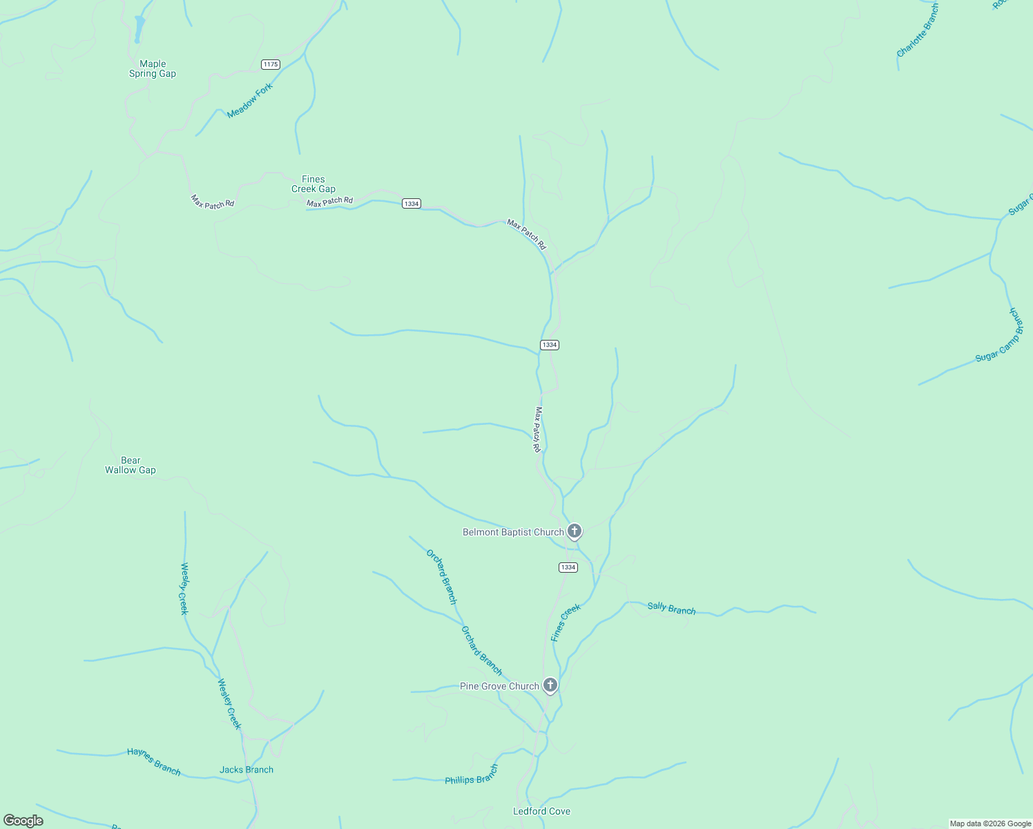 map of restaurants, bars, coffee shops, grocery stores, and more near 4823 Max Patch Road in Clyde