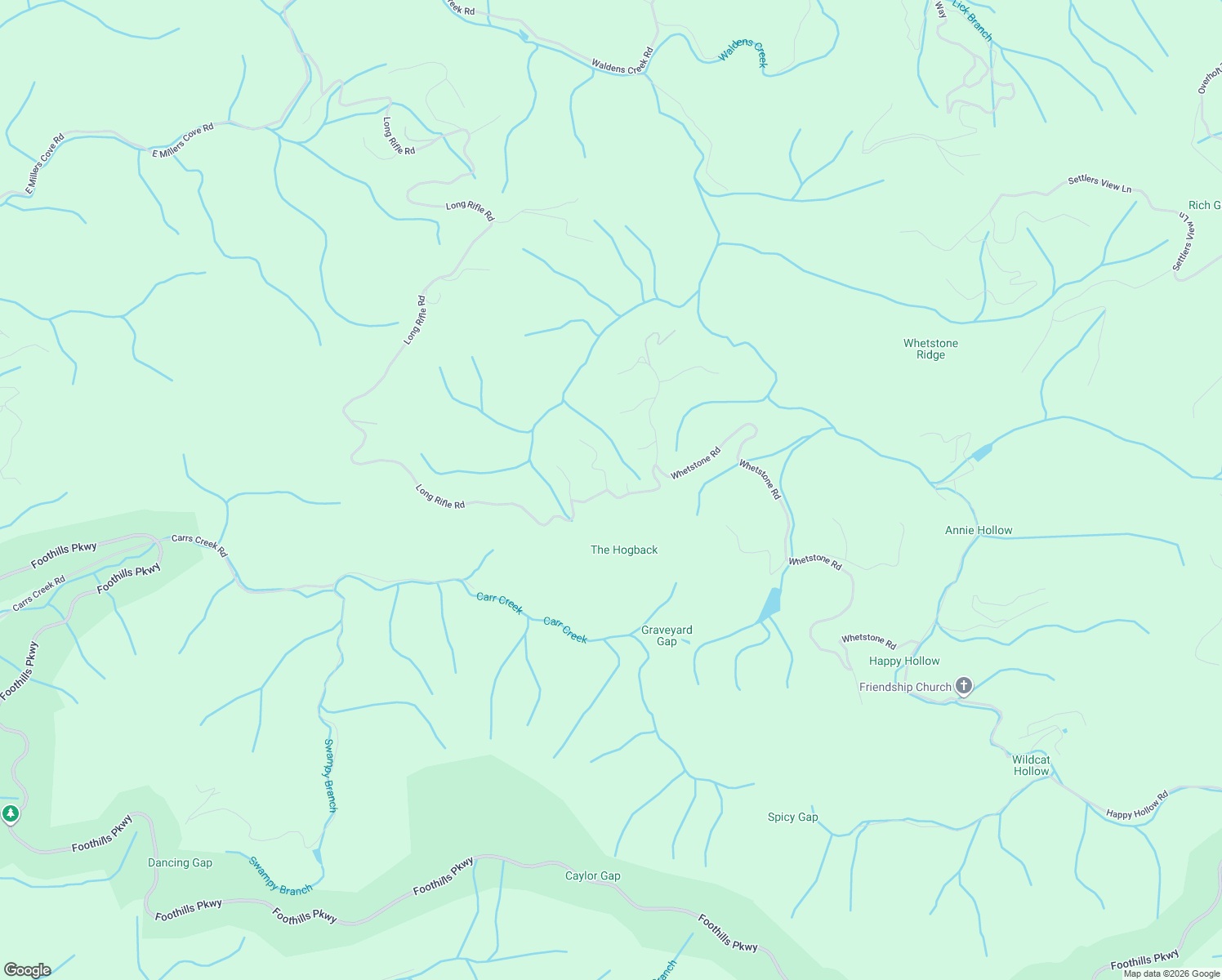map of restaurants, bars, coffee shops, grocery stores, and more near 1 One Mule Lane in Sevierville
