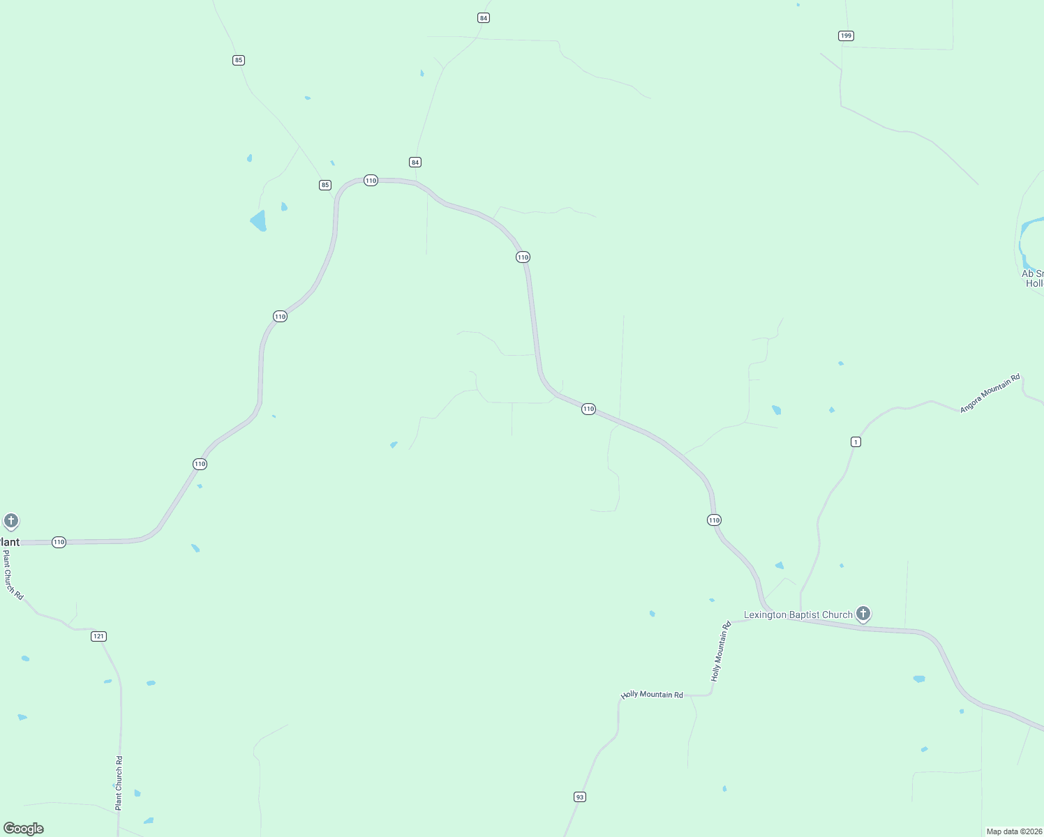 map of restaurants, bars, coffee shops, grocery stores, and more near 8102 Arkansas 110 in Clinton