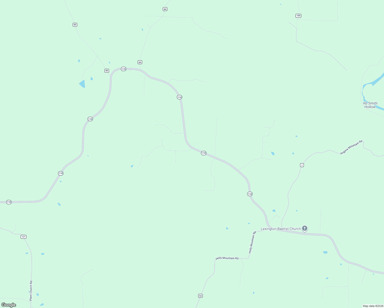 map of restaurants, bars, coffee shops, grocery stores, and more near 8102 Arkansas 110 in Clinton