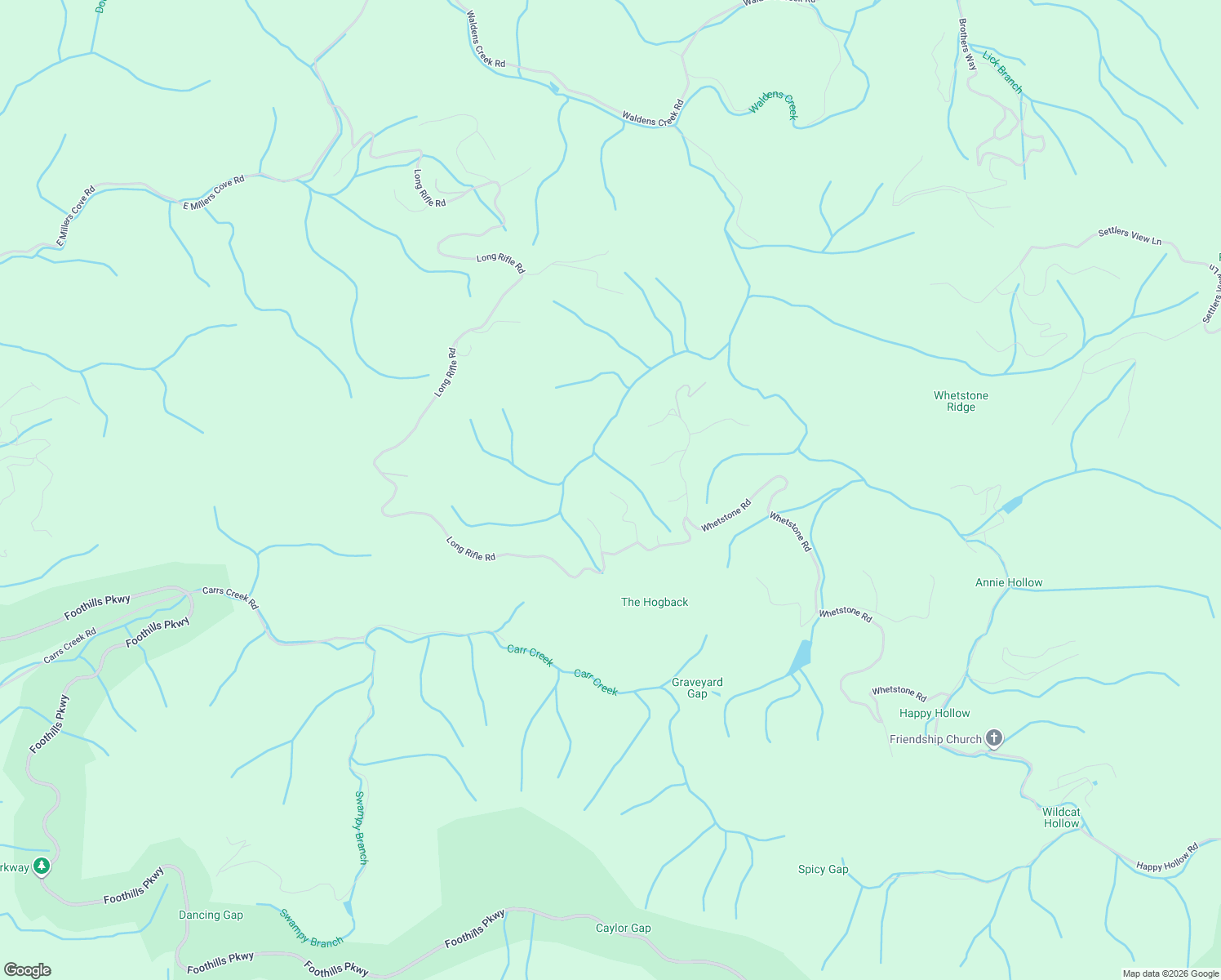 map of restaurants, bars, coffee shops, grocery stores, and more near 3145 Rocking Chair Lane in Sevierville