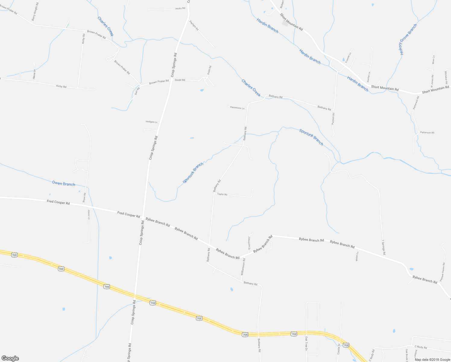 map of restaurants, bars, coffee shops, grocery stores, and more near 2166 Bethany Road in McMinnville